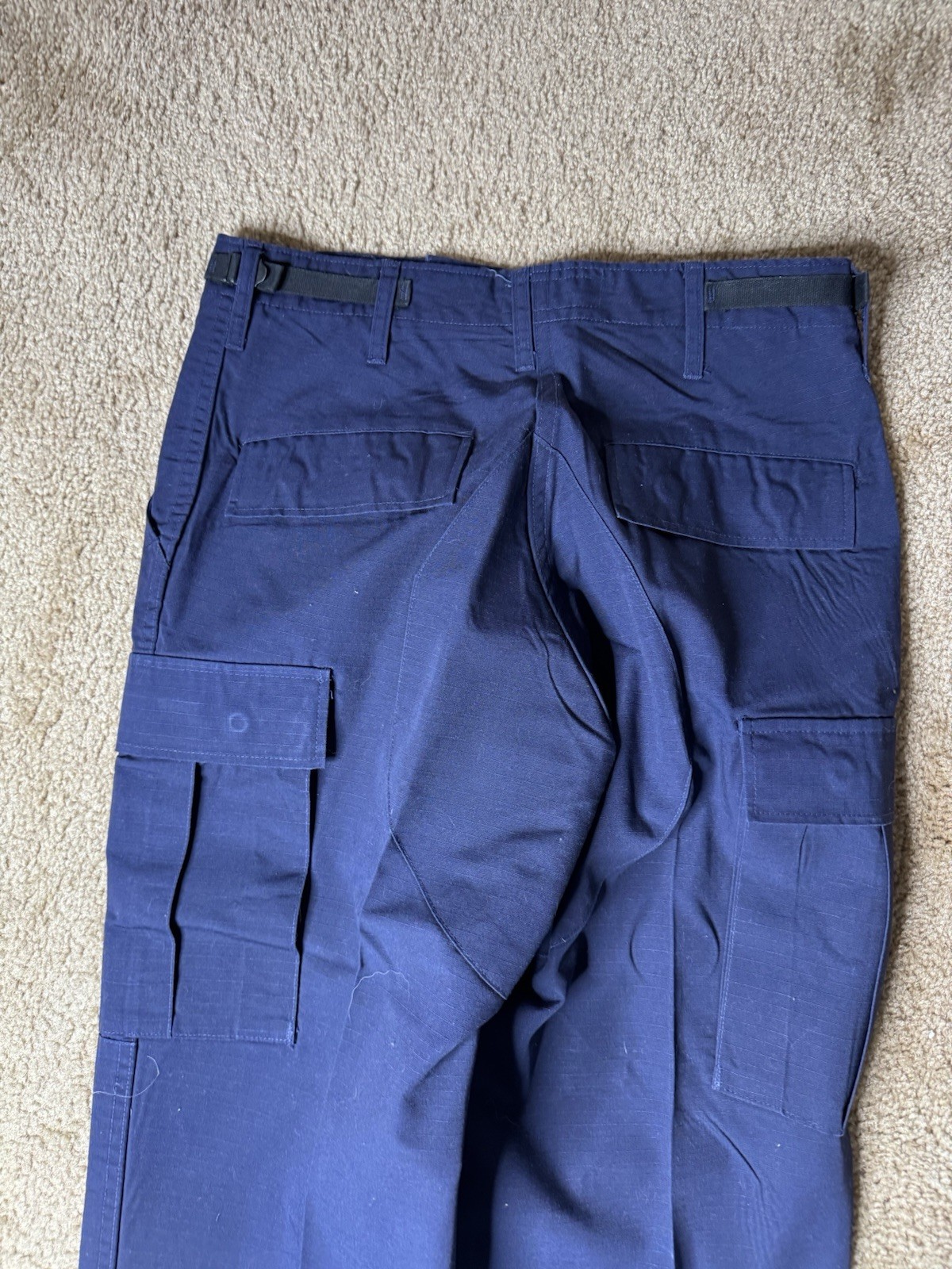Propper Men’s Ripstop Cargo Pants Blue Military Polyester Cotton Small Regular
