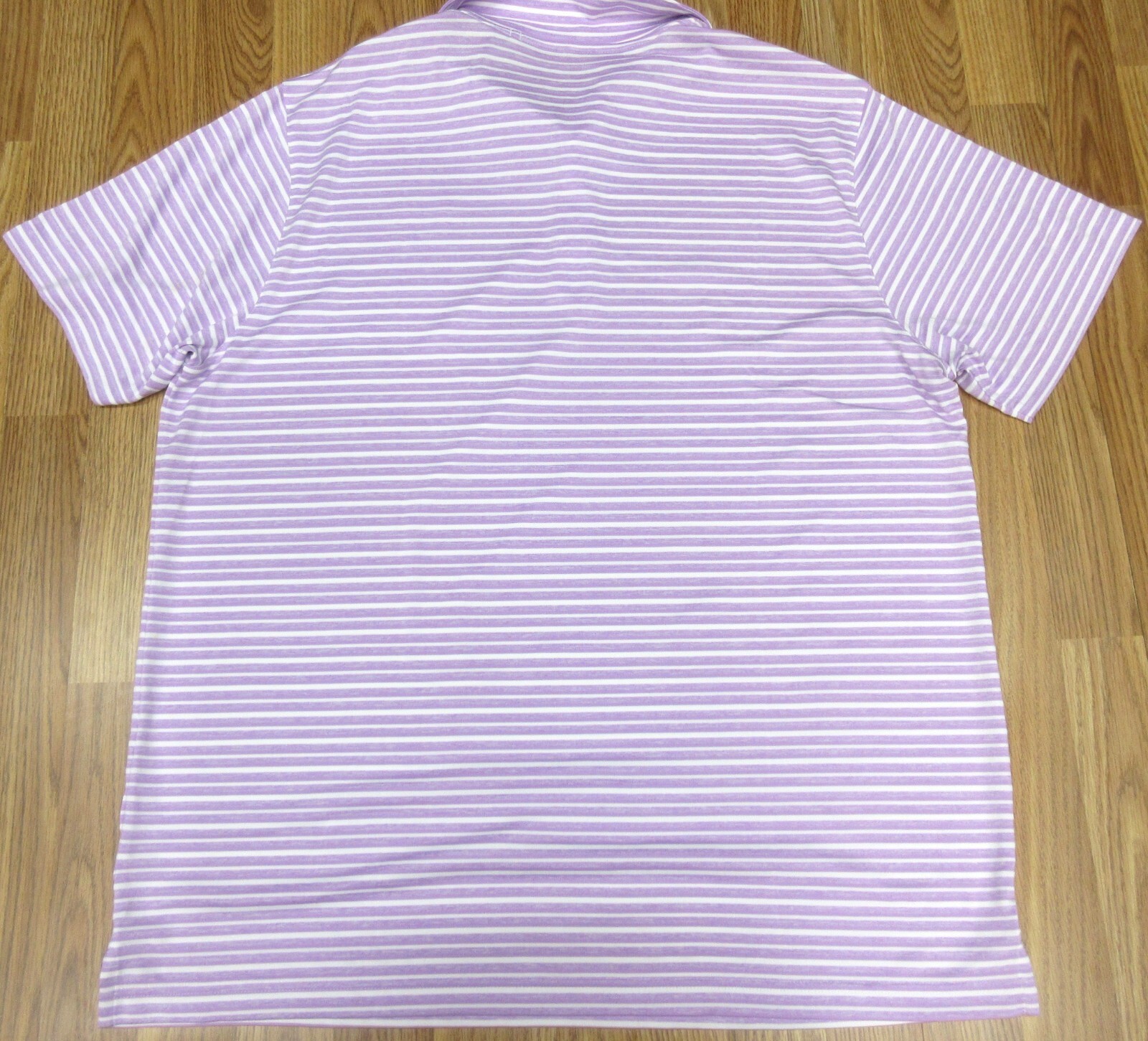 PUMA POLO/GOLF SHIRT POLY/SPANDEX BLEND LAVENDER & WHITE 2X-LARGE, XXL