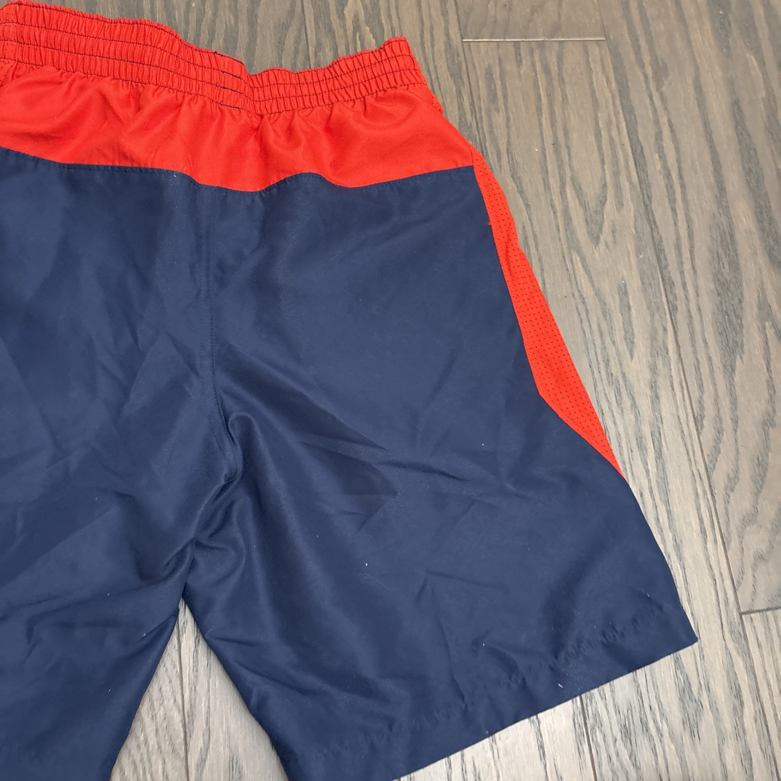 Nike Mens Core Contend 8” Volley Swim Trunks NESSC602 Red Navy Summer Small $48