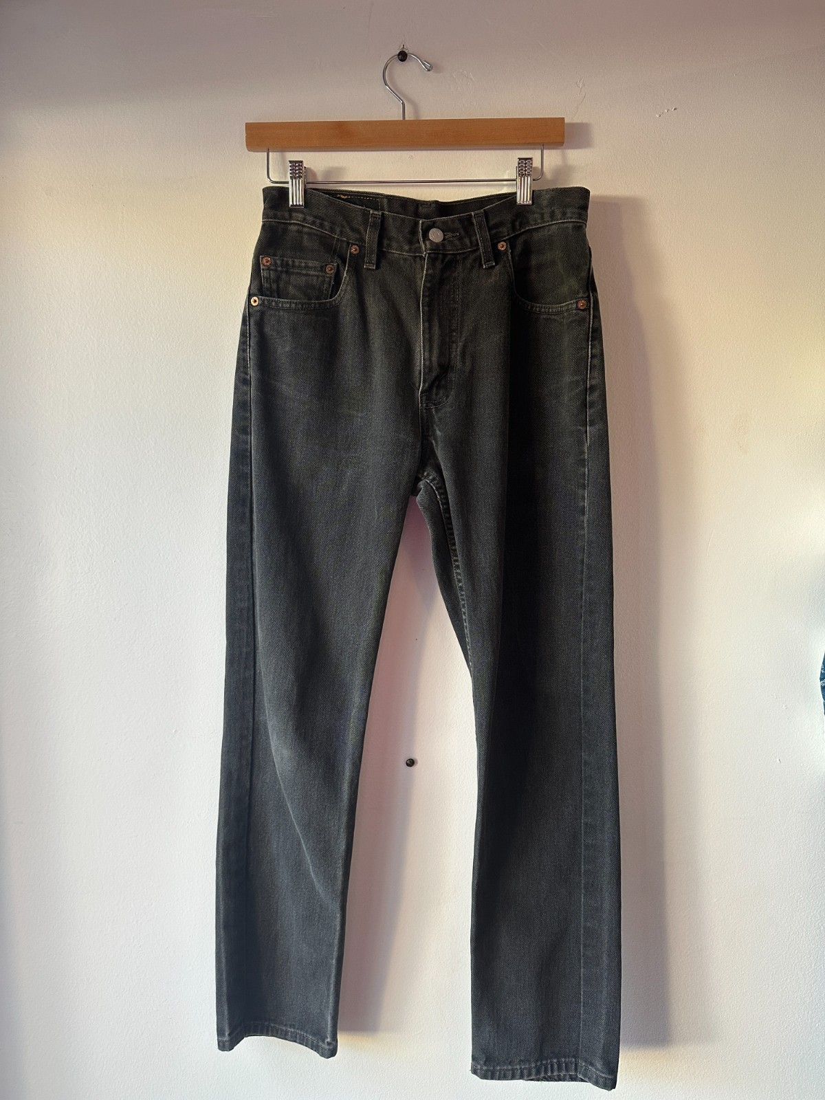 Vintage Levi’s 505 Red Tab Jeans Men 30×30 Fits (29×30) Black Denim 90s Canada