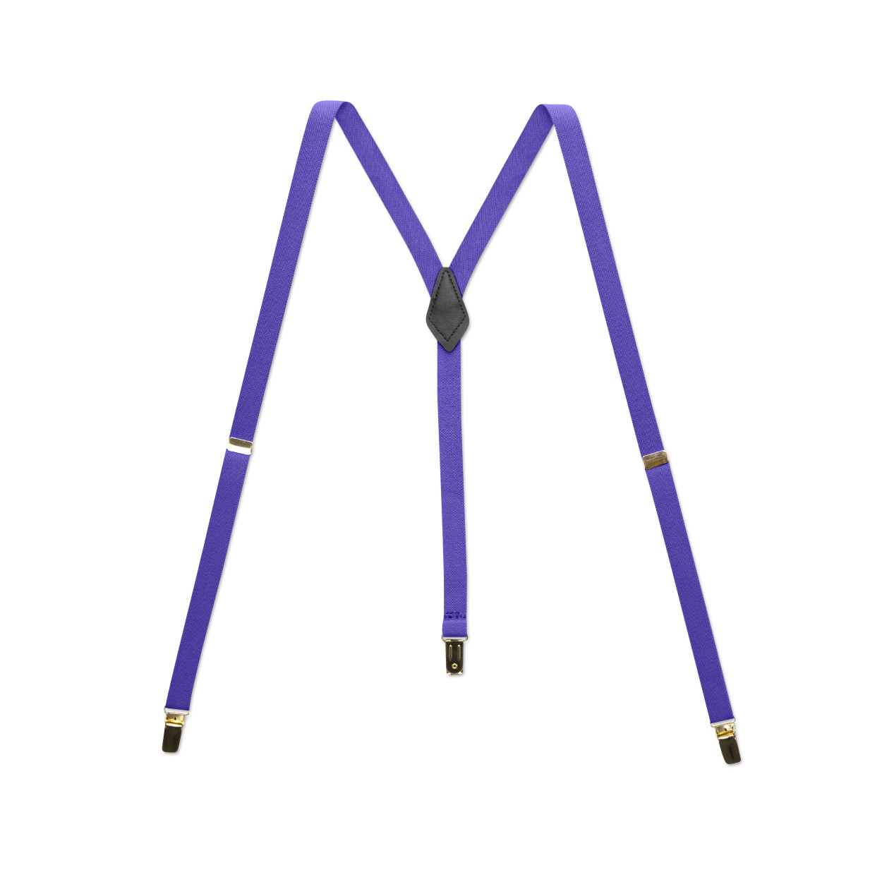 Men’s Thin Suspenders – X/Y Back with Chromed Snap Ons, USA Made