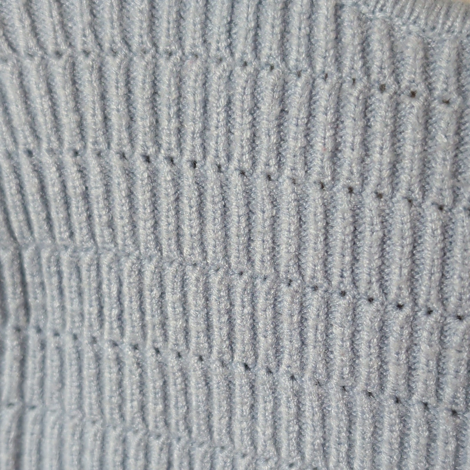 RSQ Blue V-Neck Button Rib-Knit Cardigan Sweater Long Sleeve Womens S