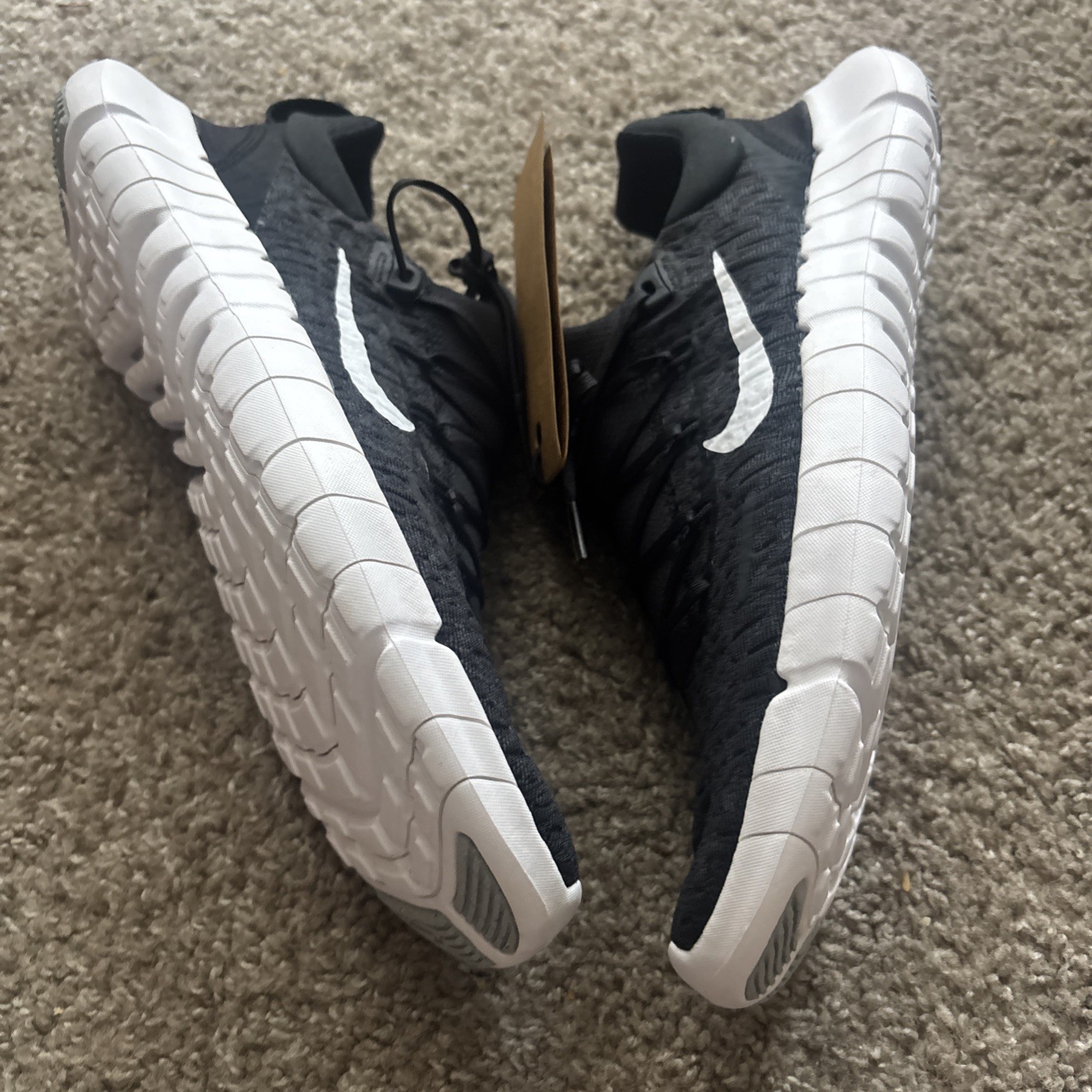 Nike Free RN 5.0 Next Nature BlackSmoke Grey-White CZ1884-001 Men’s Size 10.5