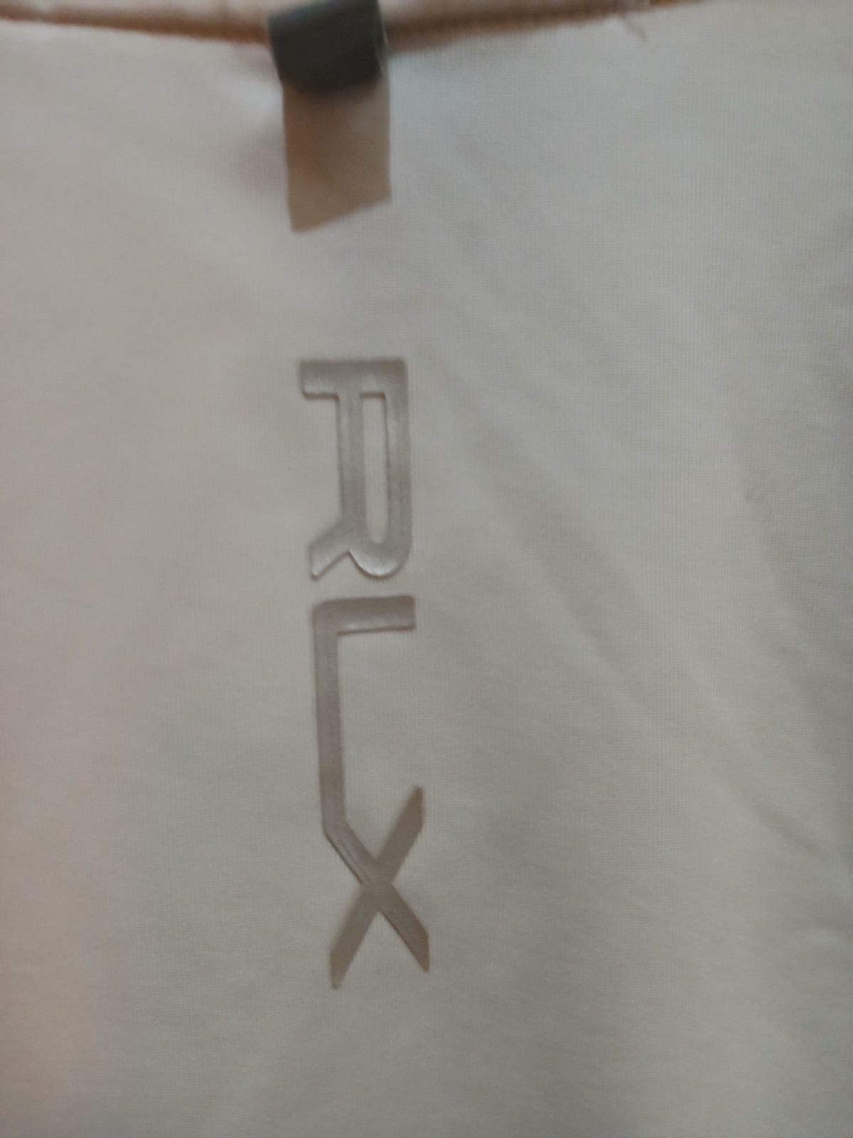 RLX Ralph Lauren Quarter Zip Pullover Mens Size M White Performance Golf Shirt