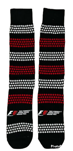 2015 Formula 1 United States Grand Prix Large Boardroom Socks