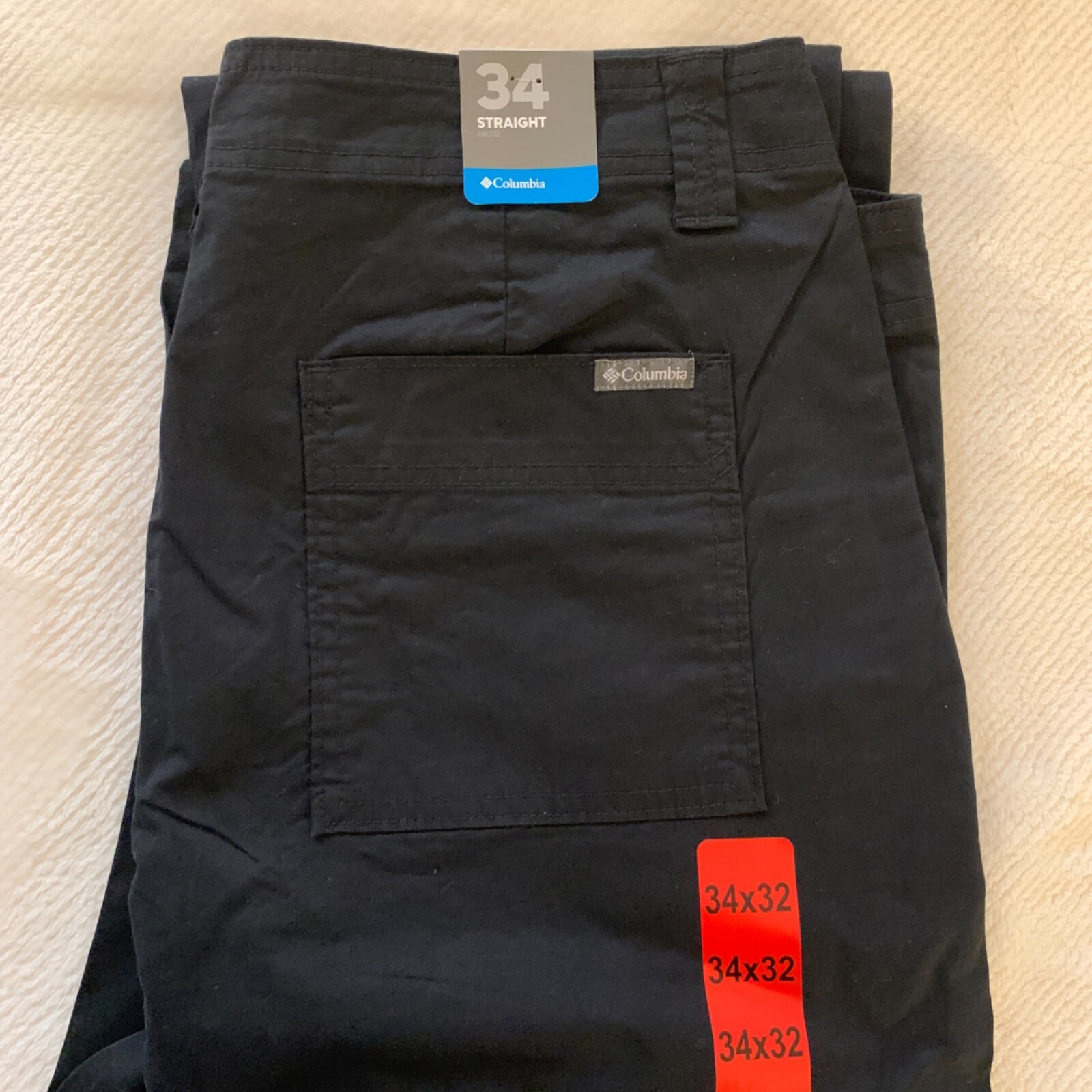 Columbia Men’s Straight Droite Pant Utility Side Pocket Choose Size & Color