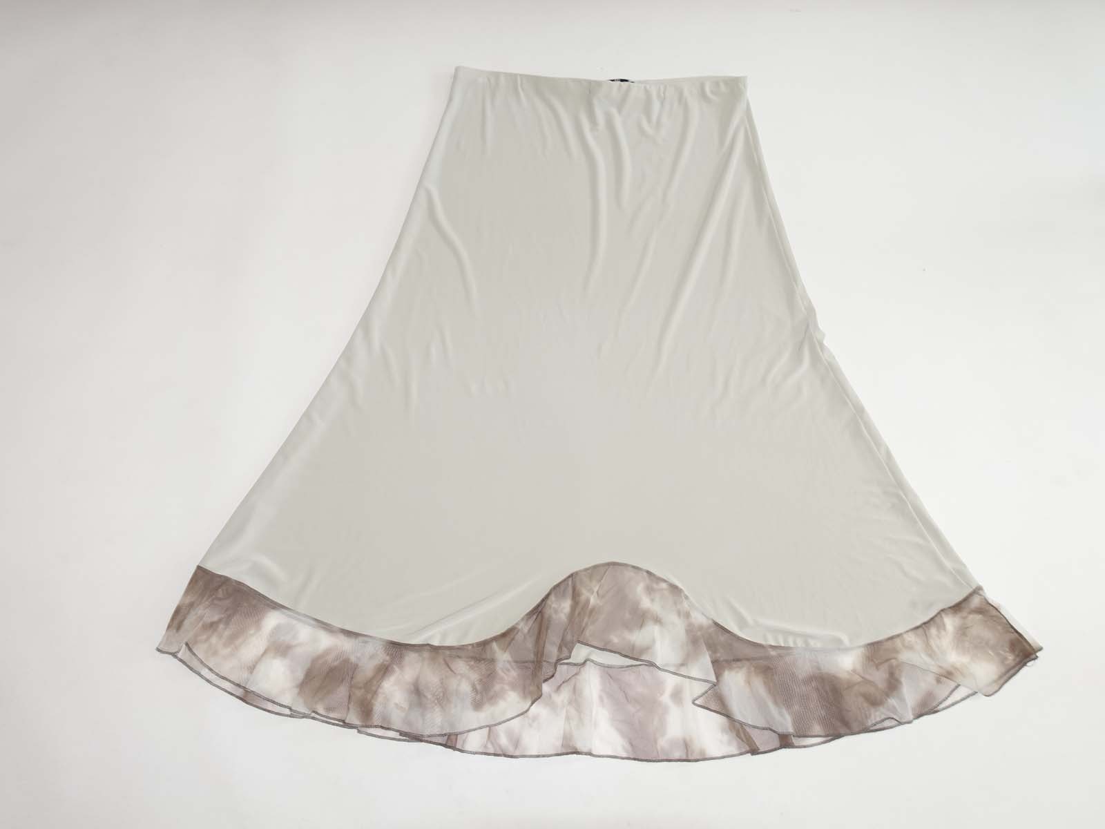 Sympli Women’s Maxi Skirt Size 14 Full Length Pale Green Elastic Waistband