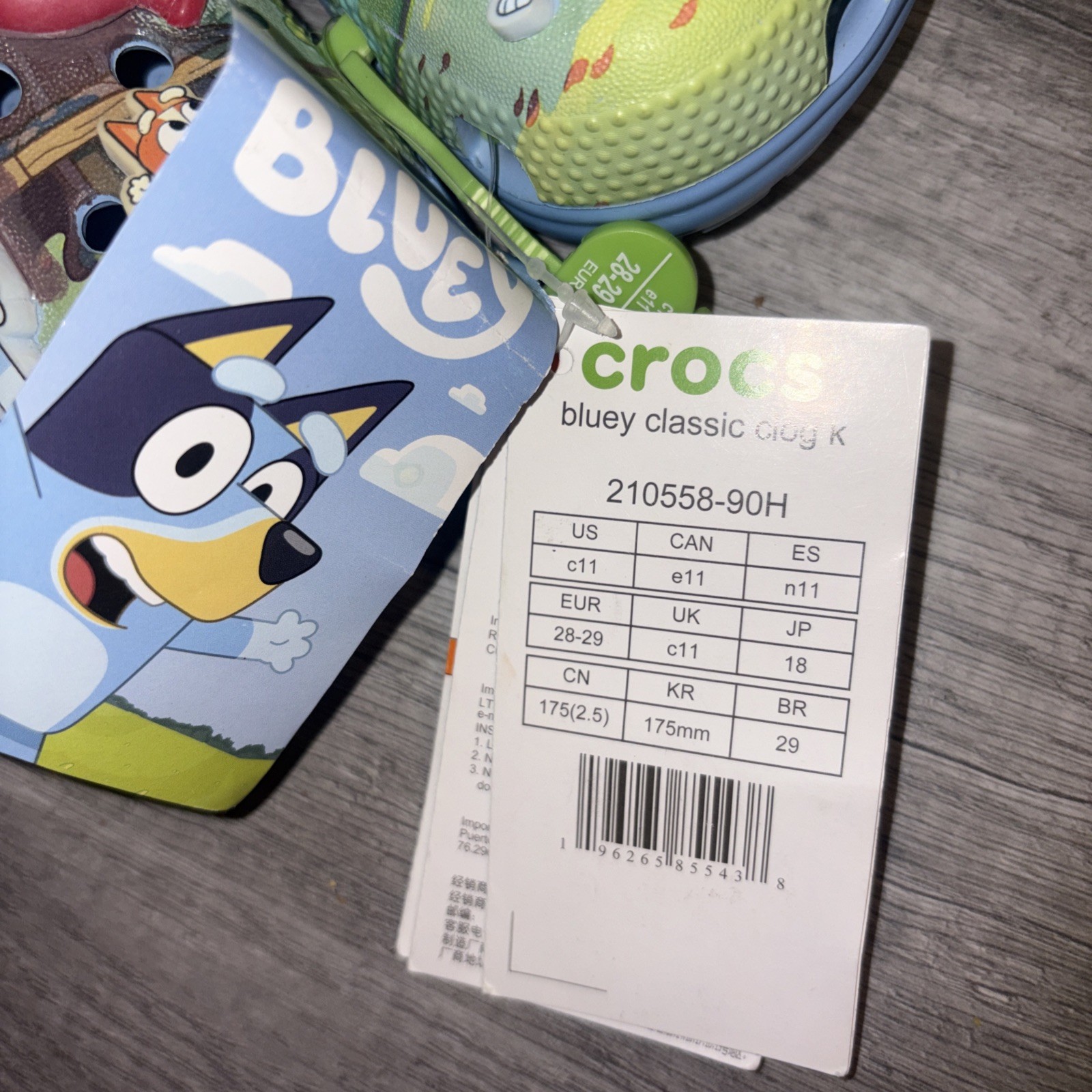 Bluey Classic Clog C11
