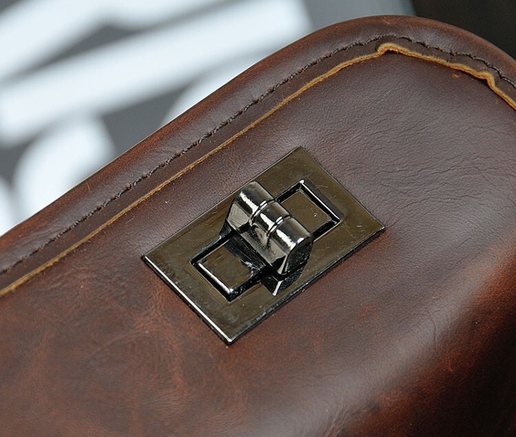 Men’s Briefcase Casual Business Shoulder Bag Leather Messenger Satchel Bag