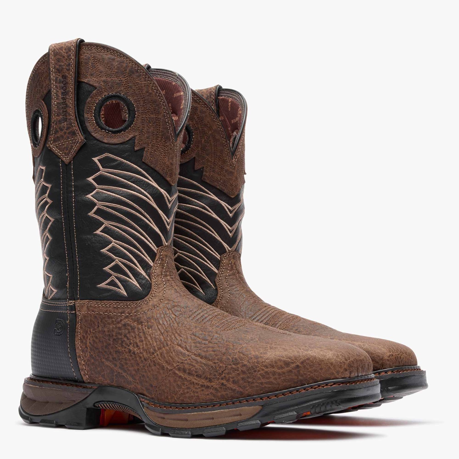 Men’s Durango Maverick Waterproof Steel Toe Western Work Boots