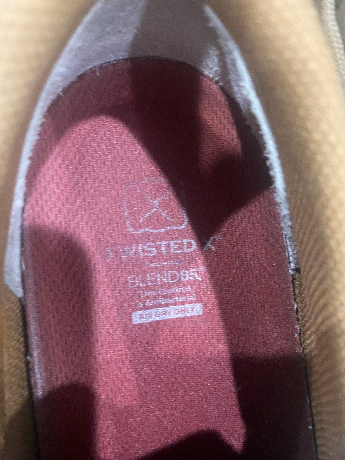 Twisted X Work Comp Toe ASTM EH Driving Moc Loafer Slip-on Shoe Sz 12 W MDMSC03