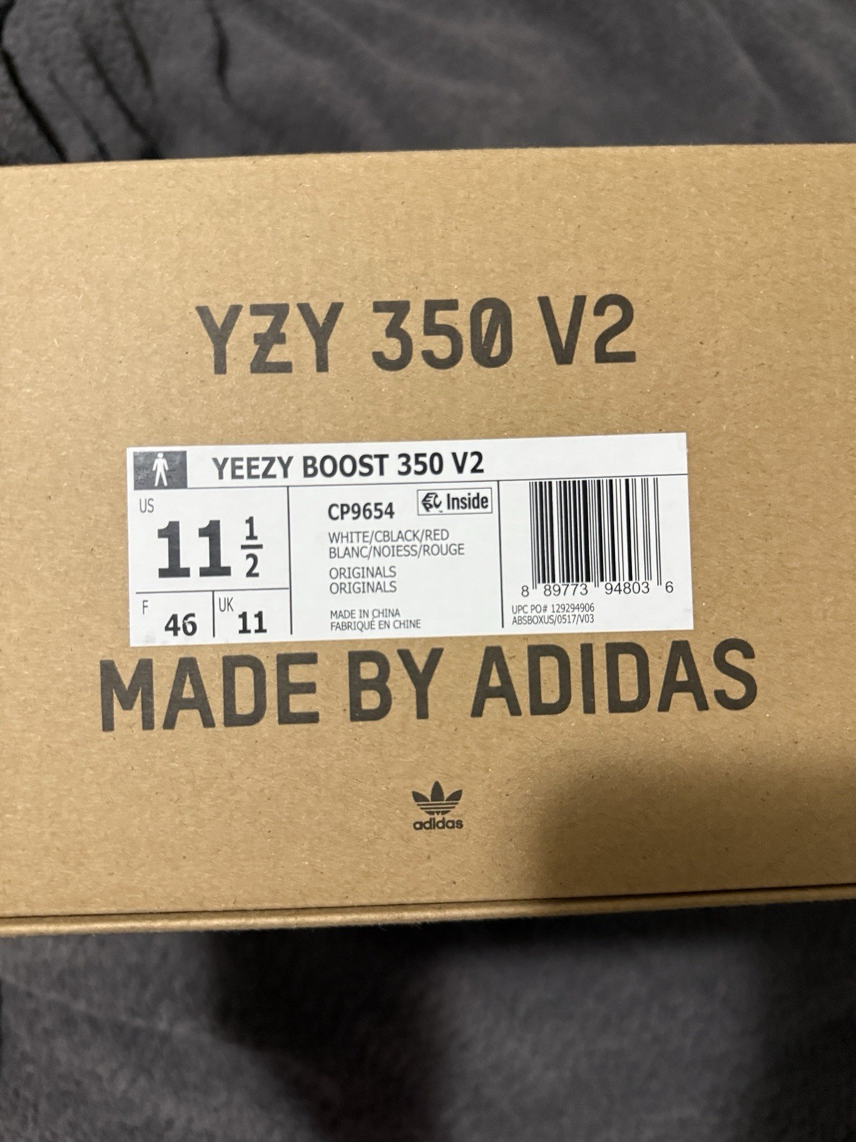 Size 11.5 – adidas Yeezy Boost 350 V2 Low Zebra