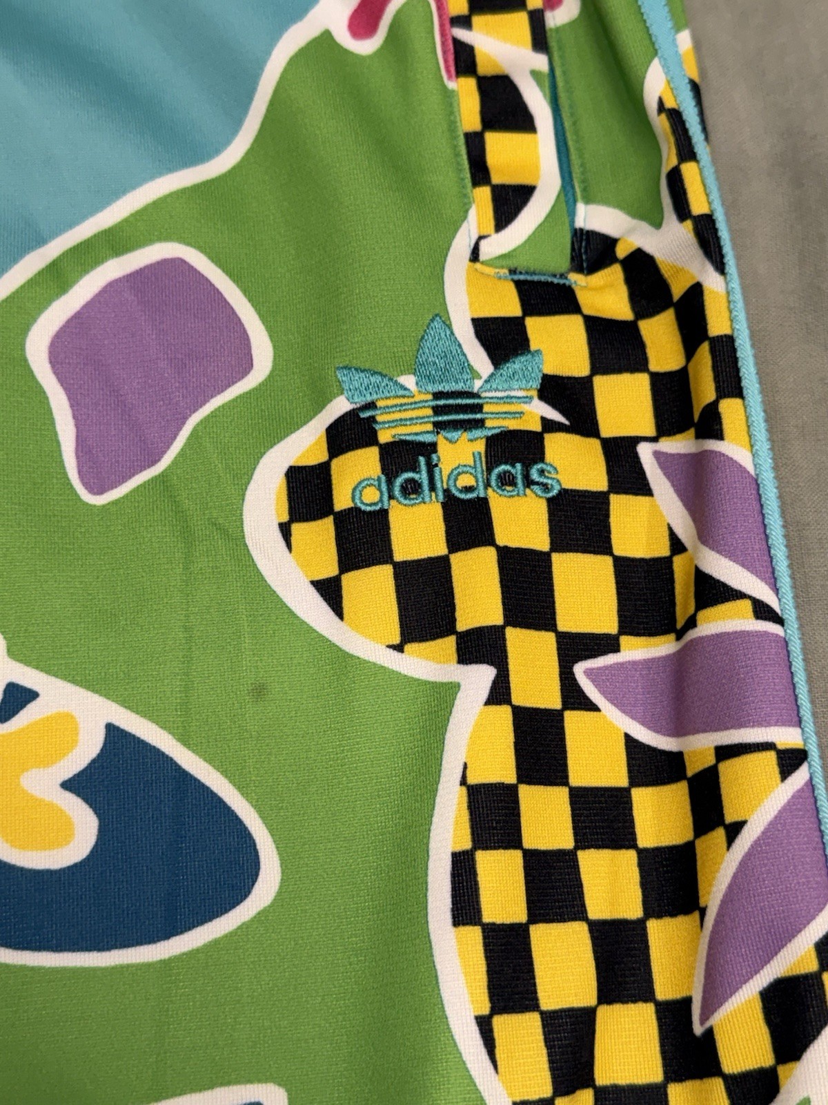 Jeremy Scott Adidas Psychedelic Floral Track Pants M