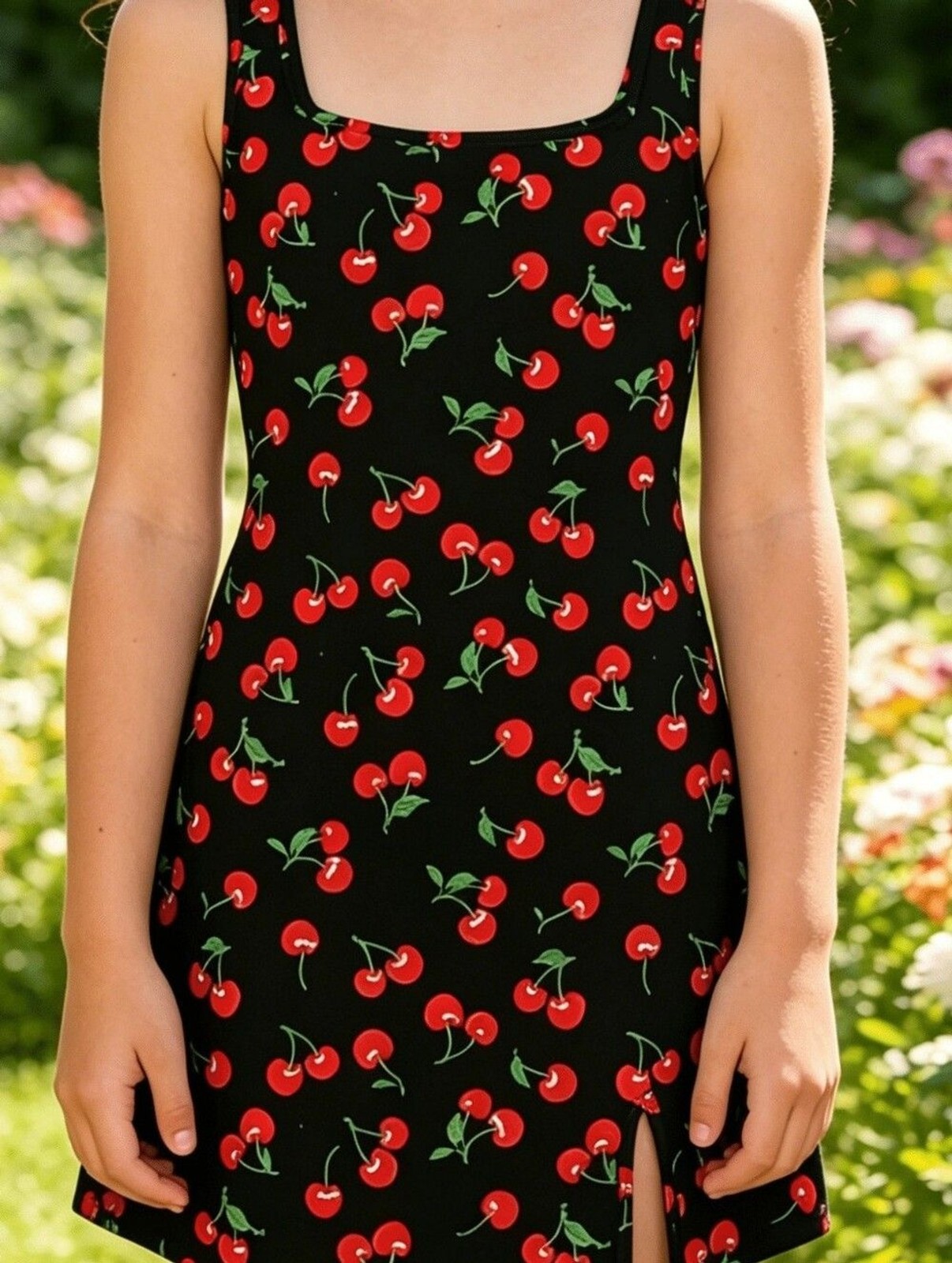 NEW 🍒 Cherry Print Mini Dress