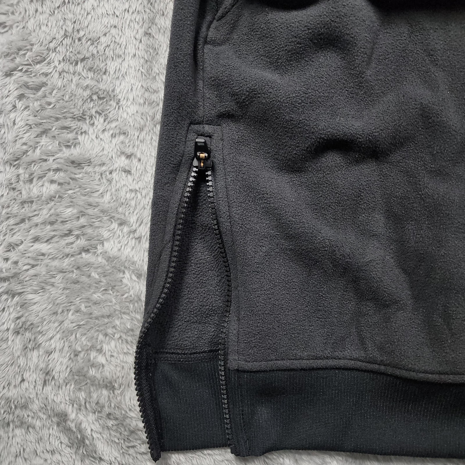 Alaskan Hard Gear Sweatshirt Mens Large Black Fleece Pullover Crewneck Outdoor