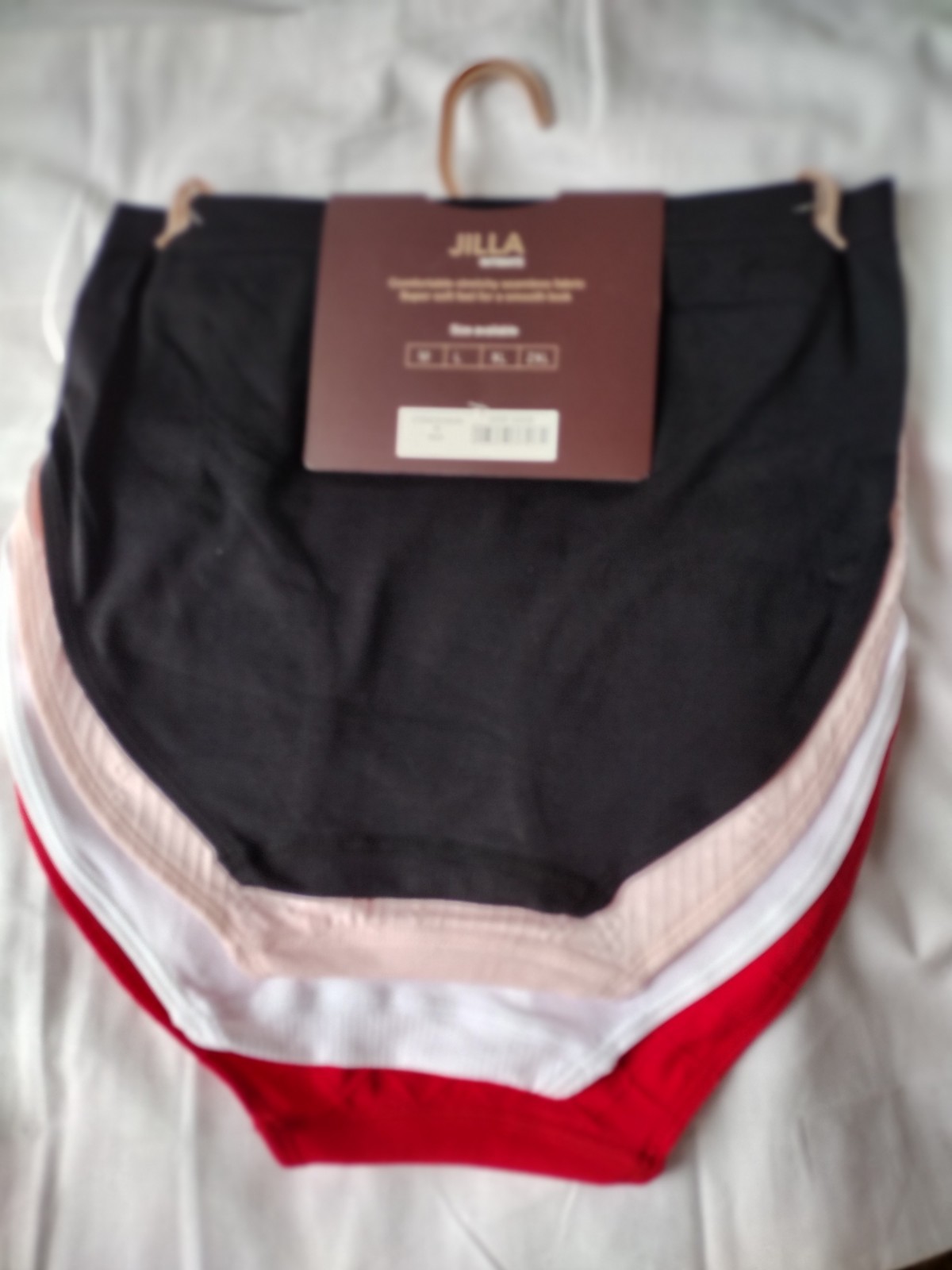 4 Pk JILLA Women M Soft Comfy Full Figure SEAMLESS Panties ASSORTED COLORS