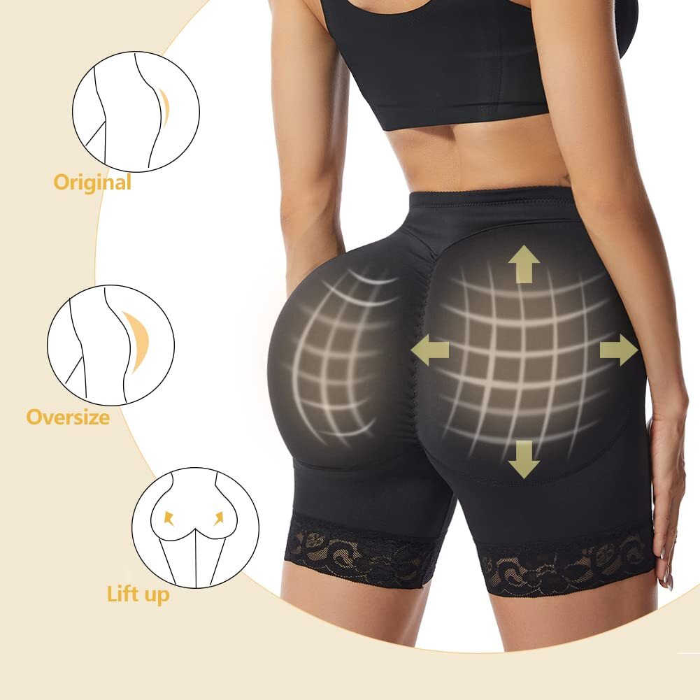 Upgraded Women Extra Large Pads Panties Fake Ass Big Buttock Underwear Enhancer