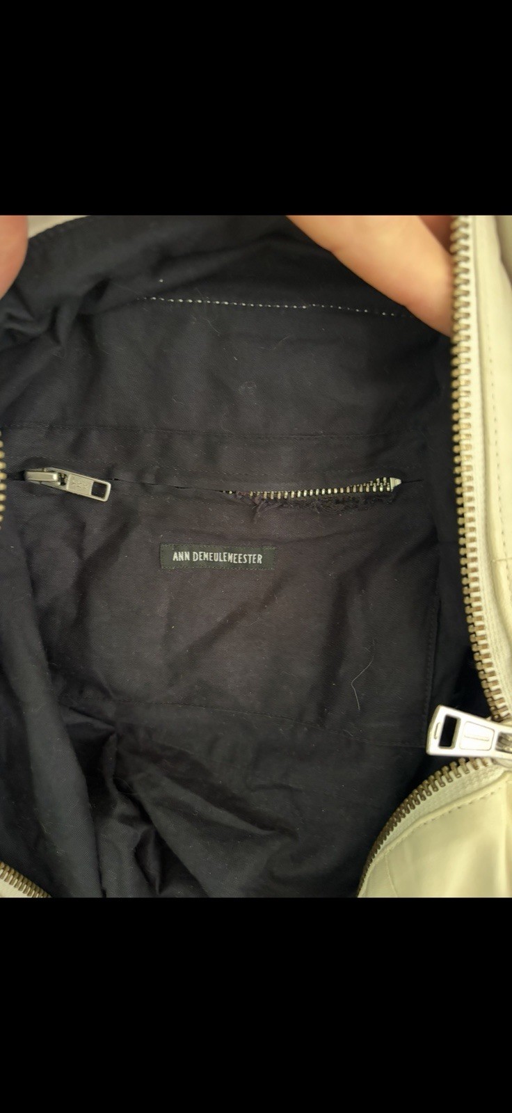 Thrashed/Used Ann Demeulemeester Boston Bag- Final Sale/No Exceptions