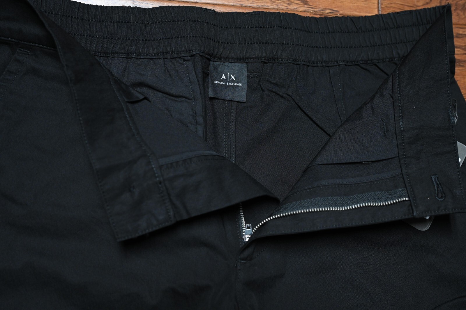 Armani Exchange A|X $160 Men’s Stretch Cotton Dark Blue Cargo Pants 32