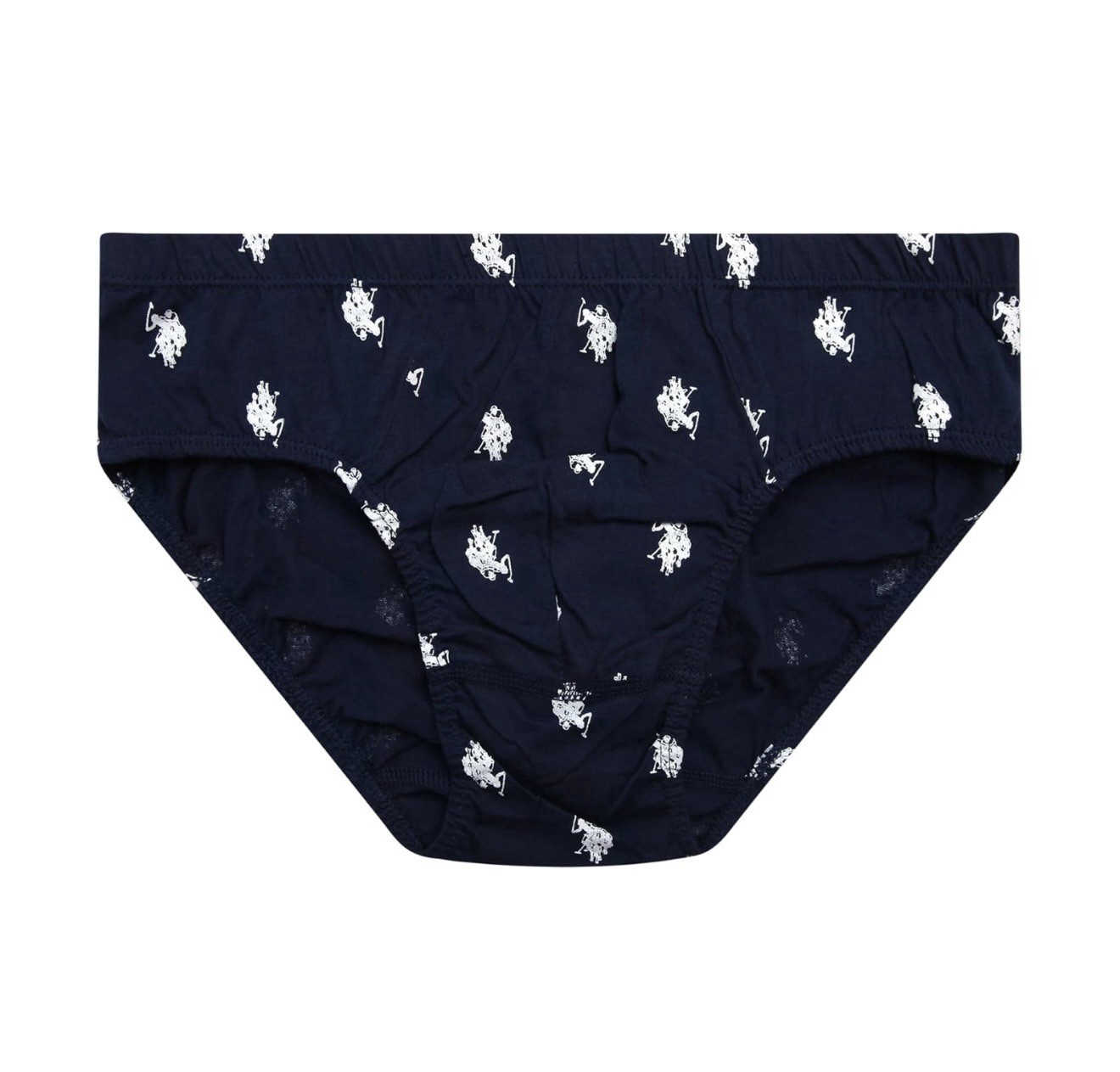 NWT. U.S. Polo ASSN. 7 Pack. Cotton Low Rise Briefs. Multicolor. MRSP. $45.00