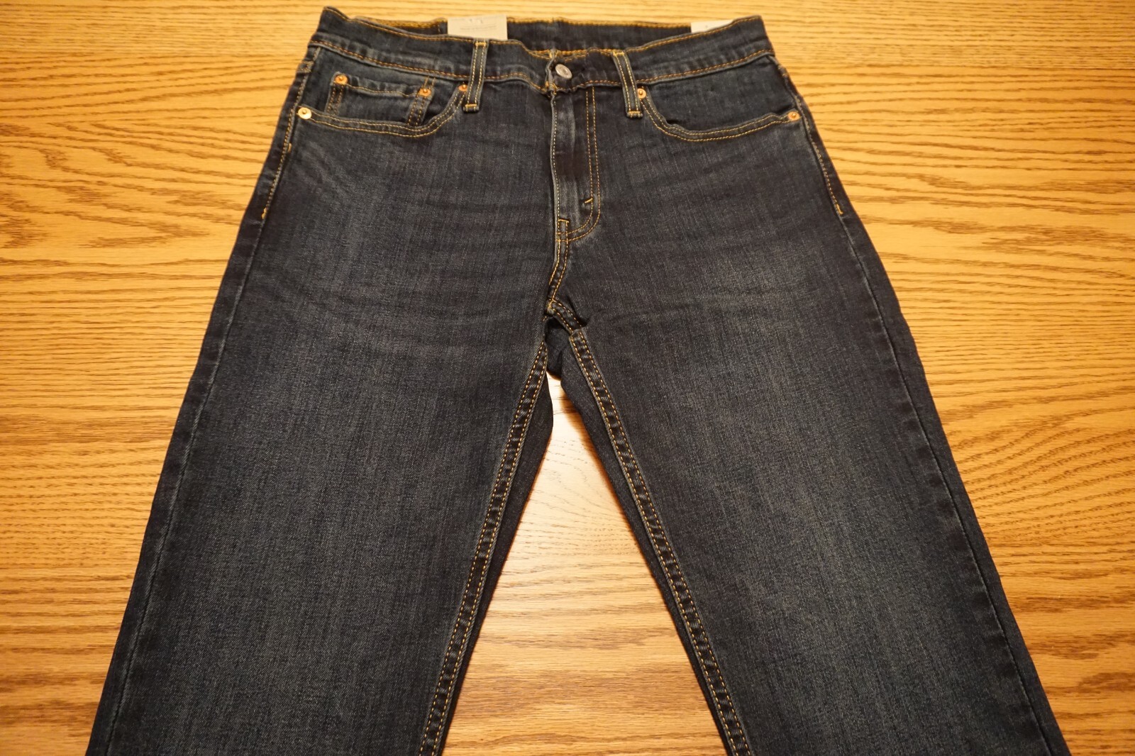 NWT MEN’S LEVI JEANS 511 Multiple Sizes Slim Below Waist Stretch Dark Blue $69