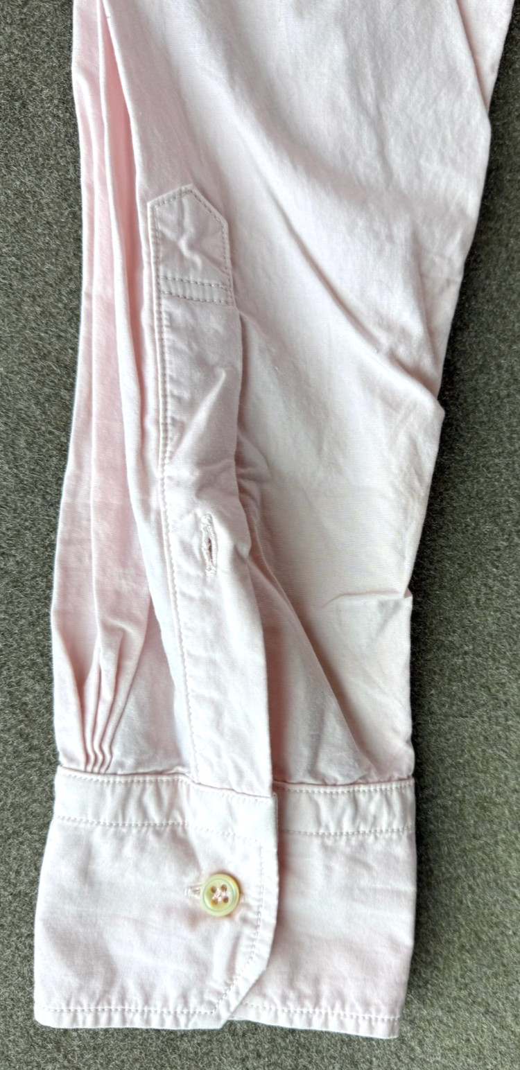 45rpm 45R Pink Cotton Button Down Shirt Made in Japan Men’s Size 4 (US M/L) NWT
