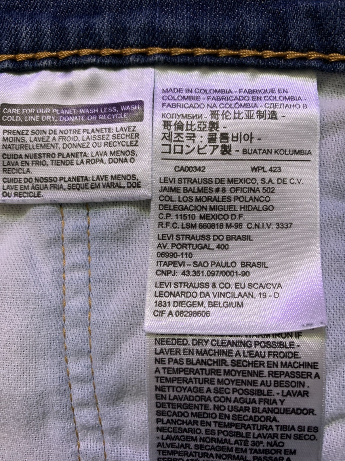 Levi’s 511 Skinny Blue Jeans Size 32X32