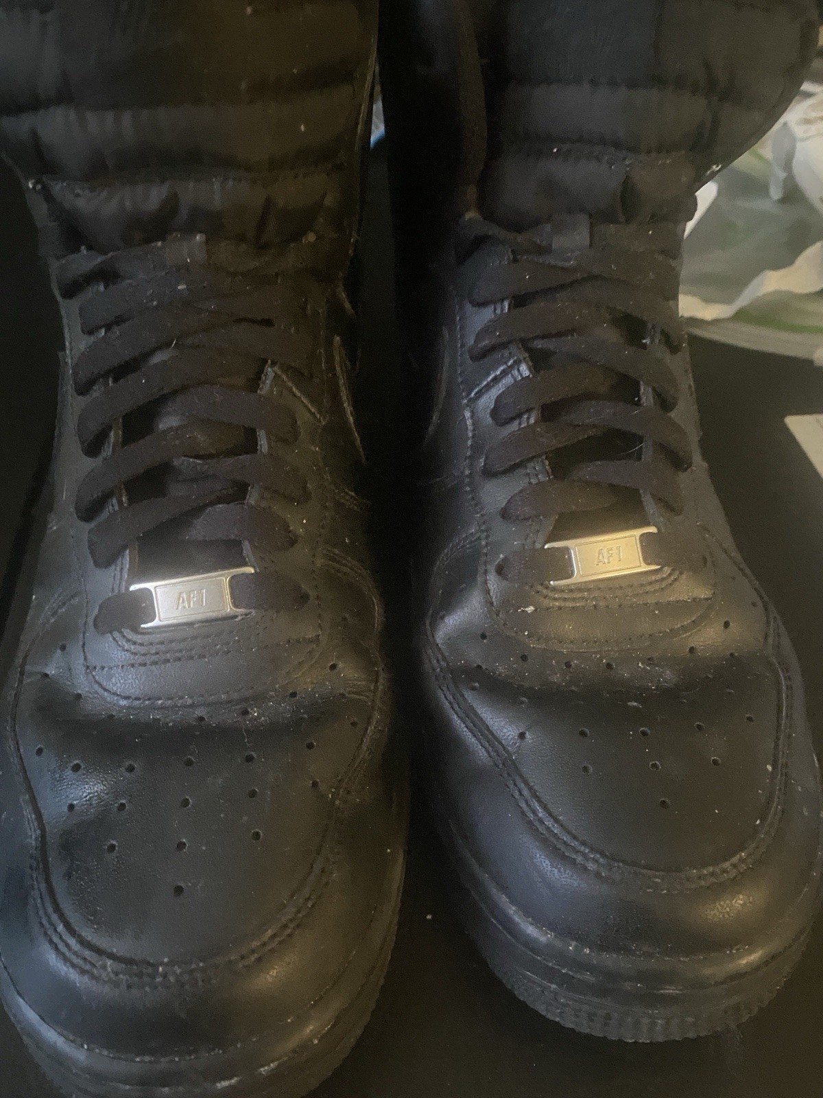 Size 11 – Nike Air Force 1 ’07 High Triple Black
