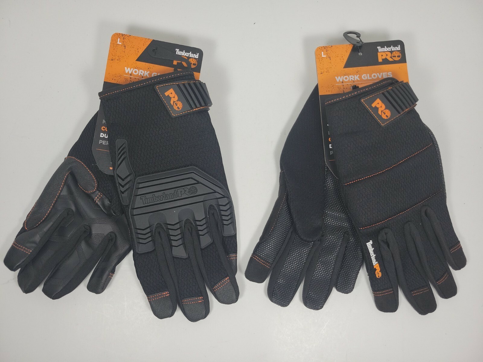 Timberland Pro Work Gloves, NEW, Black, Medium, Large, Extra Large (M, L, XL)