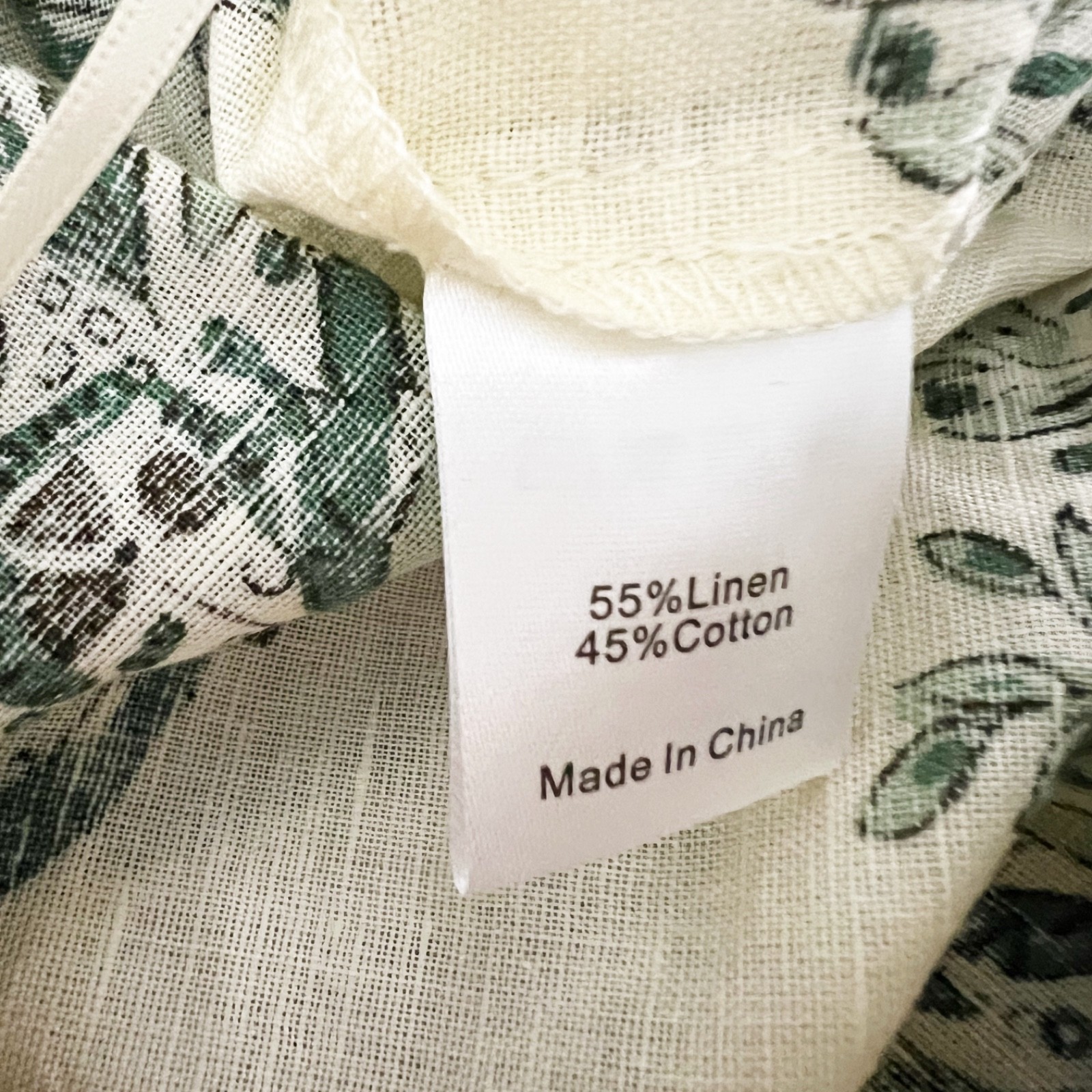 NEW Tuckernuck Jade Terrace Cotton Linen Pull On Clemence Shorts Green Paisley
