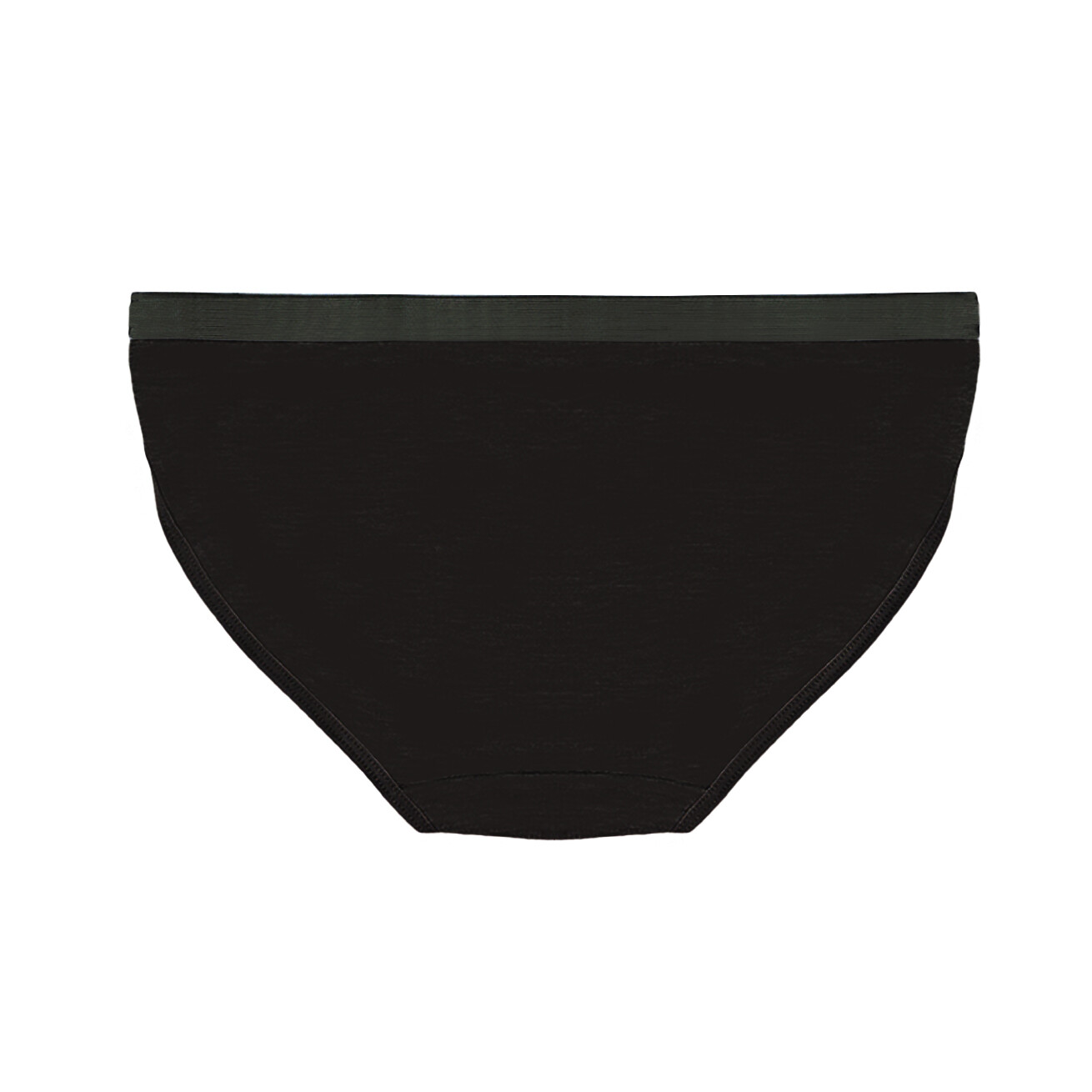 Nabtos Women Cotton Black Bikini String Underwear Cheeky Hi Cut Panties Pack 6