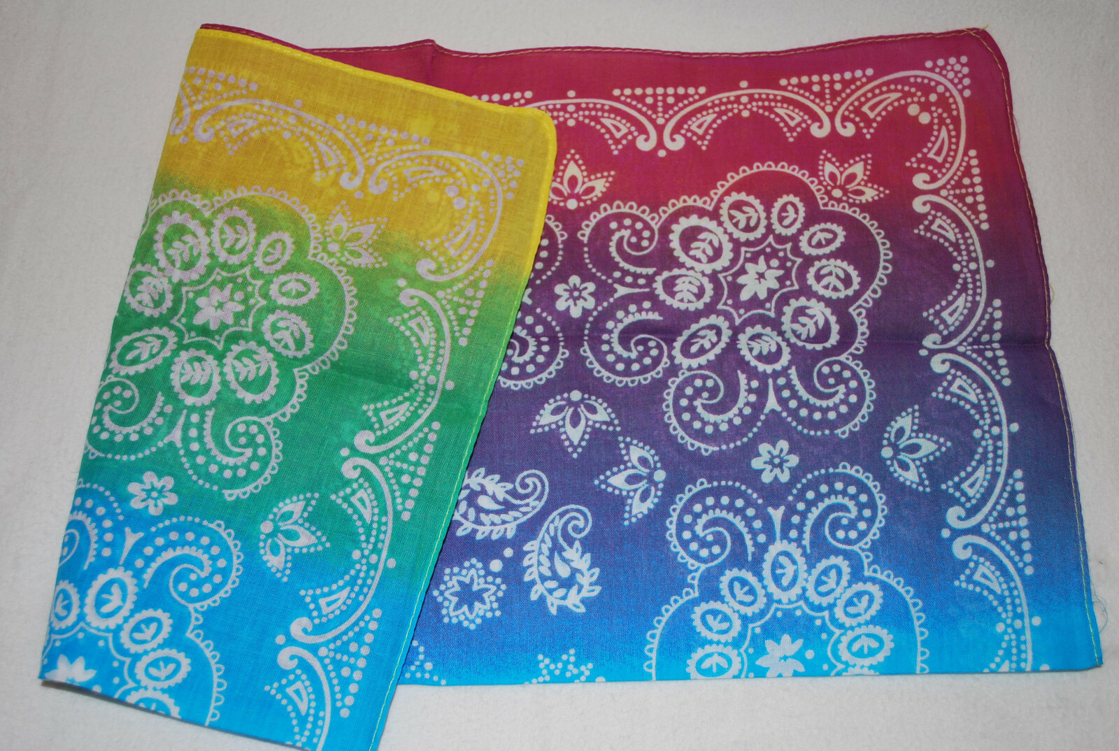 Your Choice Great Patterns All Cotton Bandanas NEW
