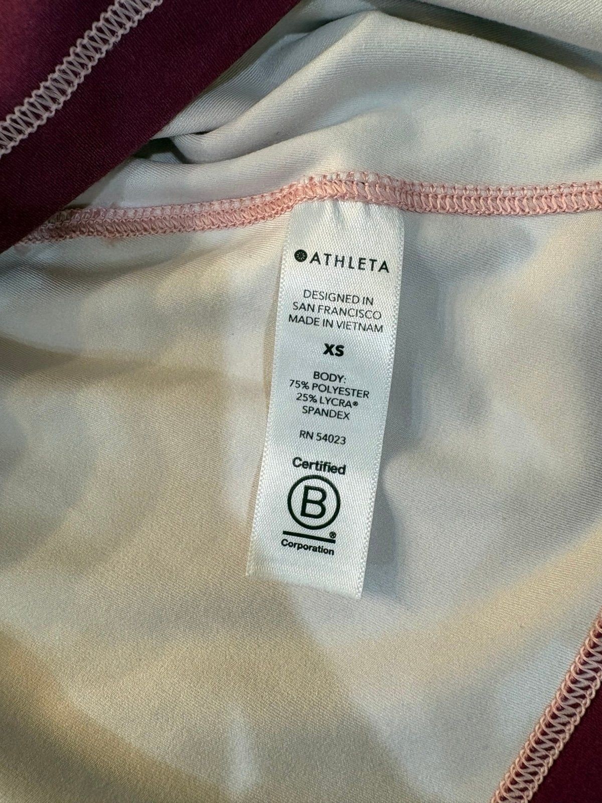 Athleta Sunset Colored Ombre Tank Top XS