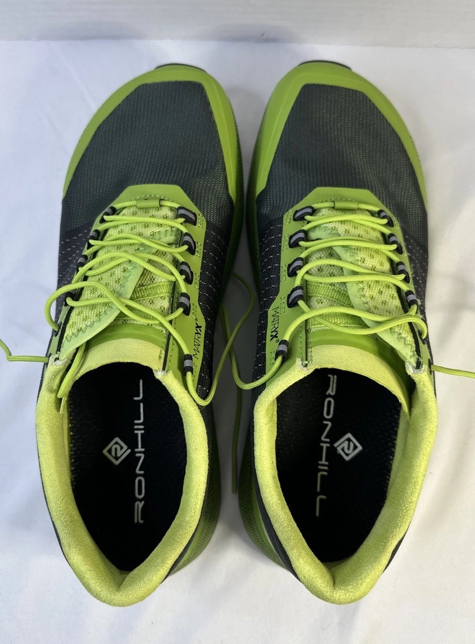 Ronhill Freedom Mens Trail Running Shoes Green Offroad All-Terrain Size 10 US
