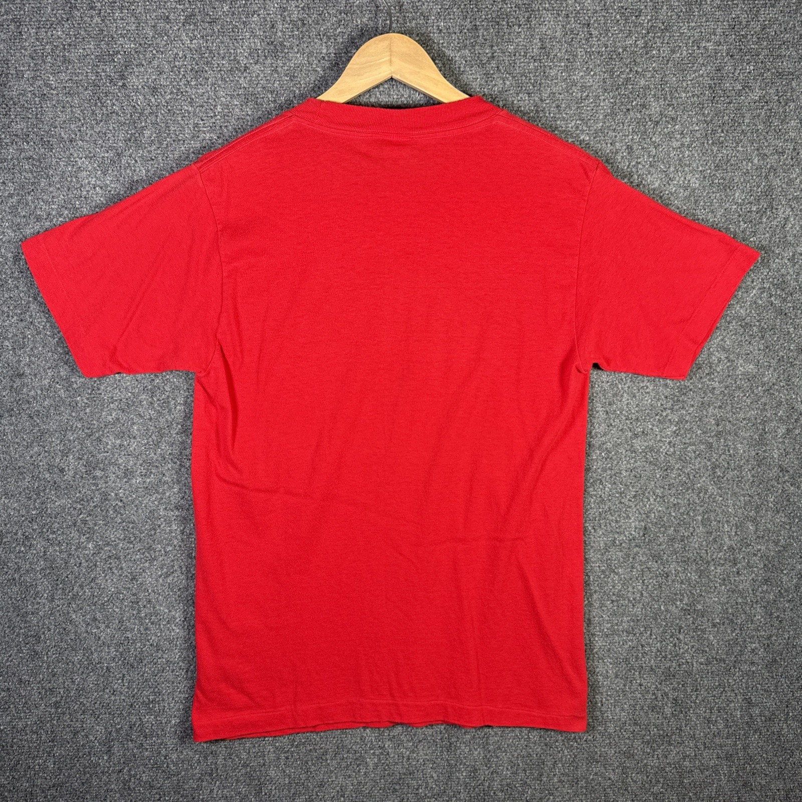 Vintage Houston Rockets Shirt Mens Large Red 80s Champion Basketball NBA Sports