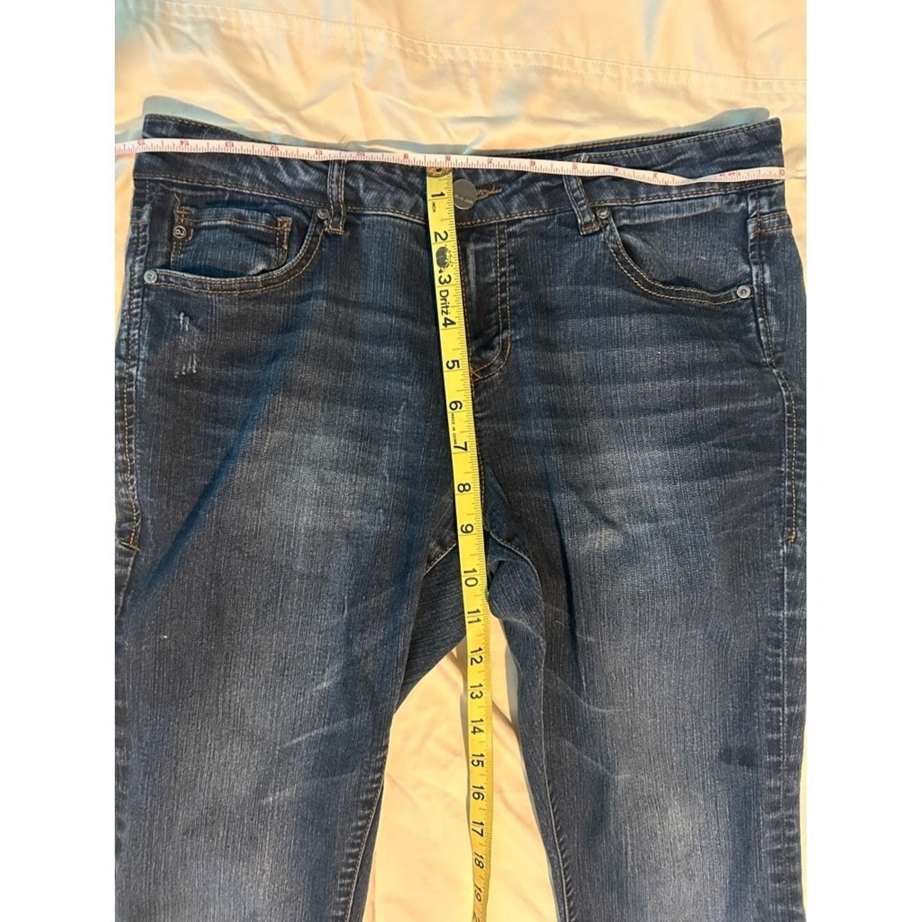 Dear John Backstage Flare Jeans Dark Wash Mid Rise Bootcut Size 29 Y2K Retro