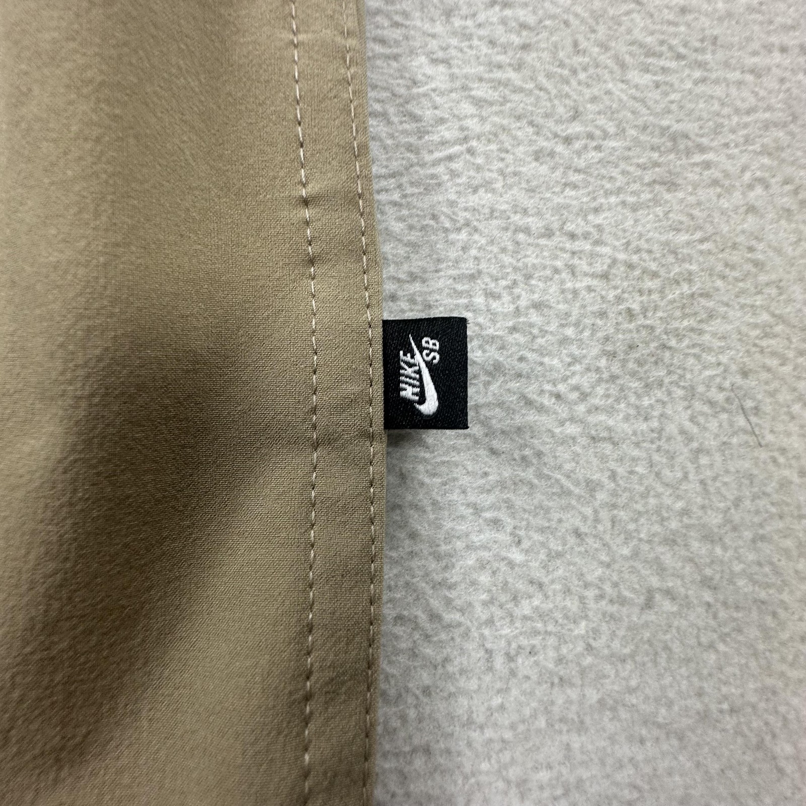 Nike SB Jarritos Dri-FIT Bowling Shirt Mens Small Beige Short Sleeve DV9077