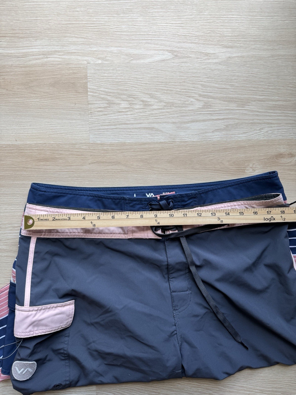 RVCA Mens Active Hybrid Sportswear Boardshorts Summer Daily Shorts Size 36