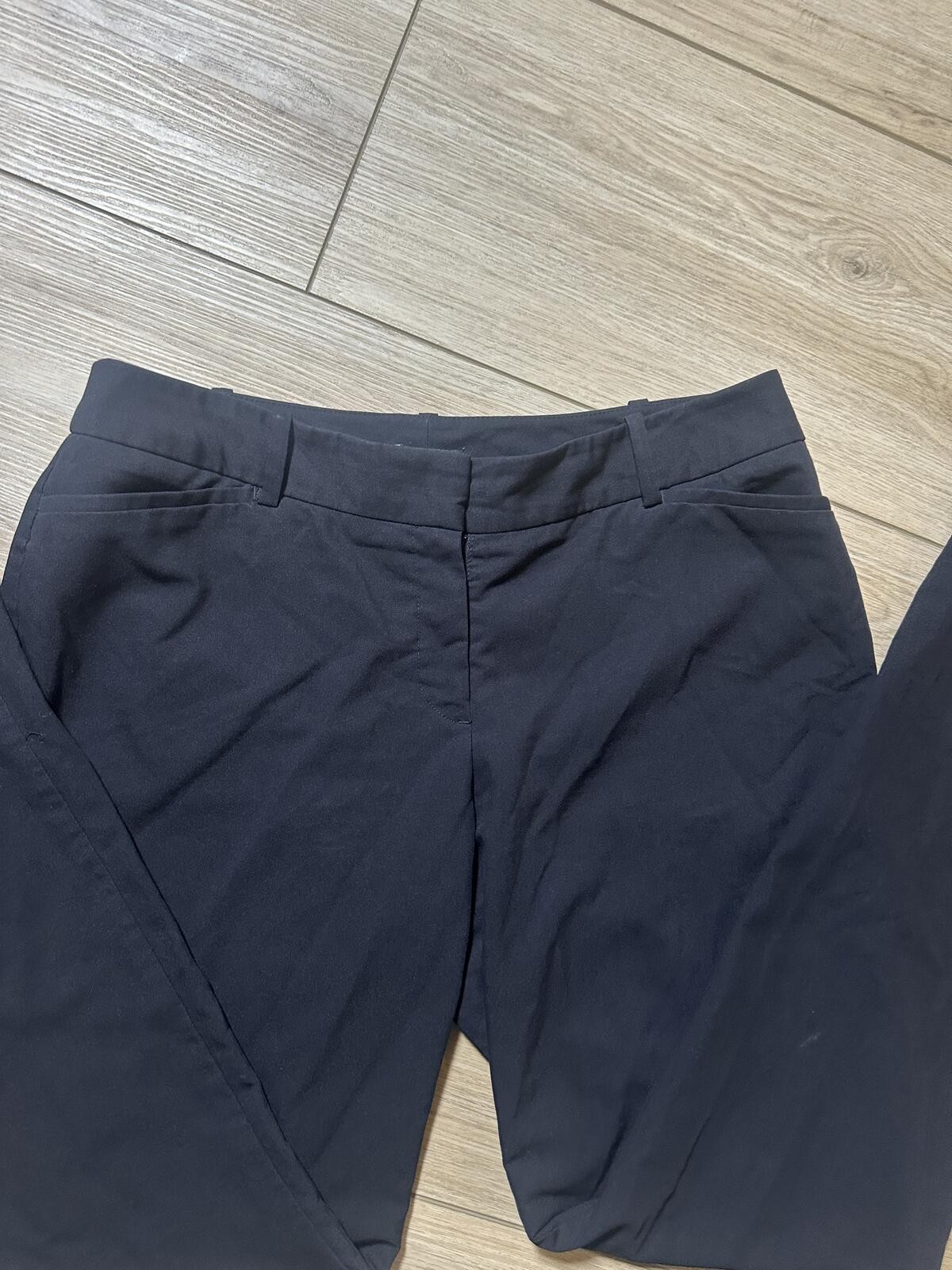 Worthington Perfect Trouser Black Dress Pants Size 8