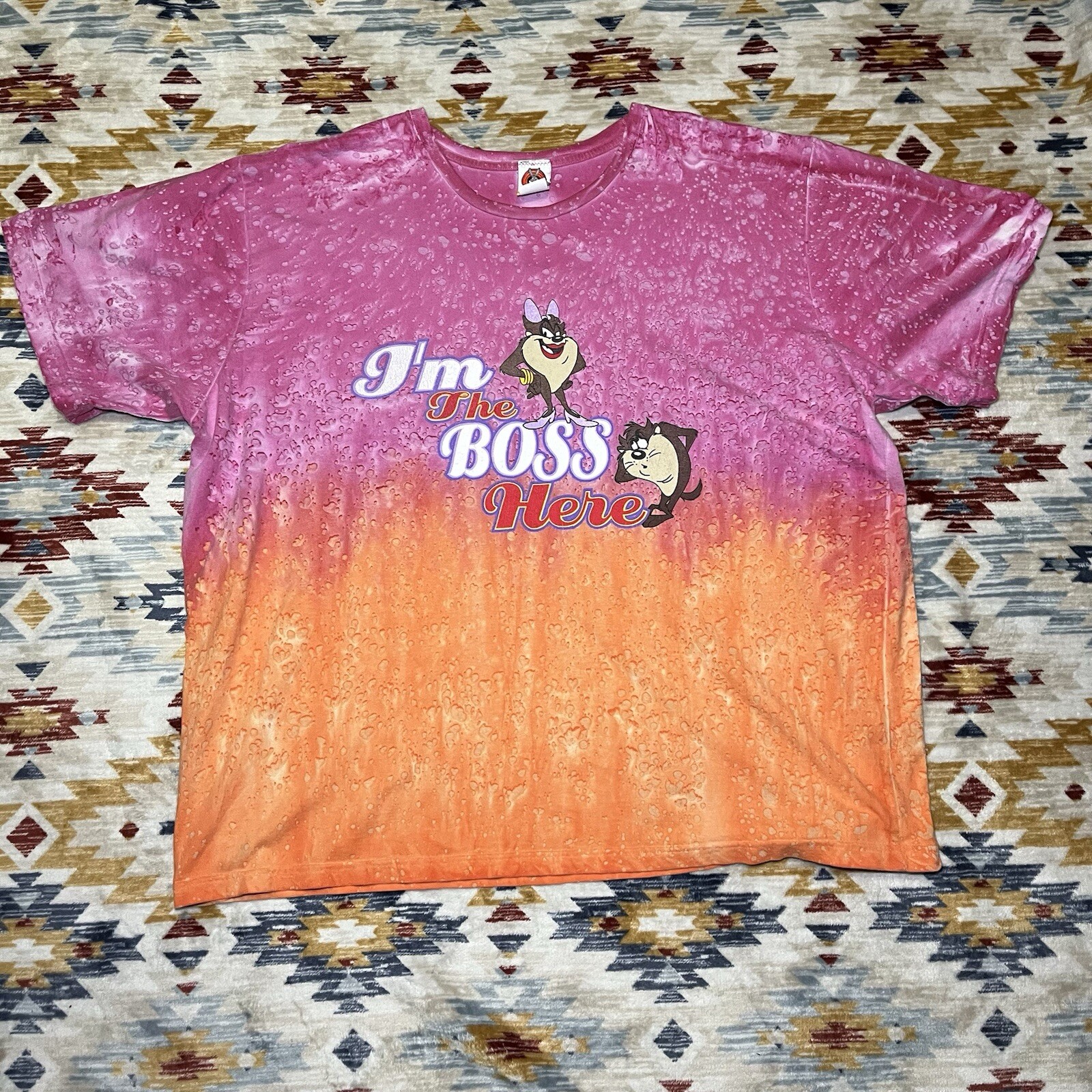 Vintage 90’s Tasmanian Devil Looney Tunes “ Ima The Boss Here” T-shirt XXL