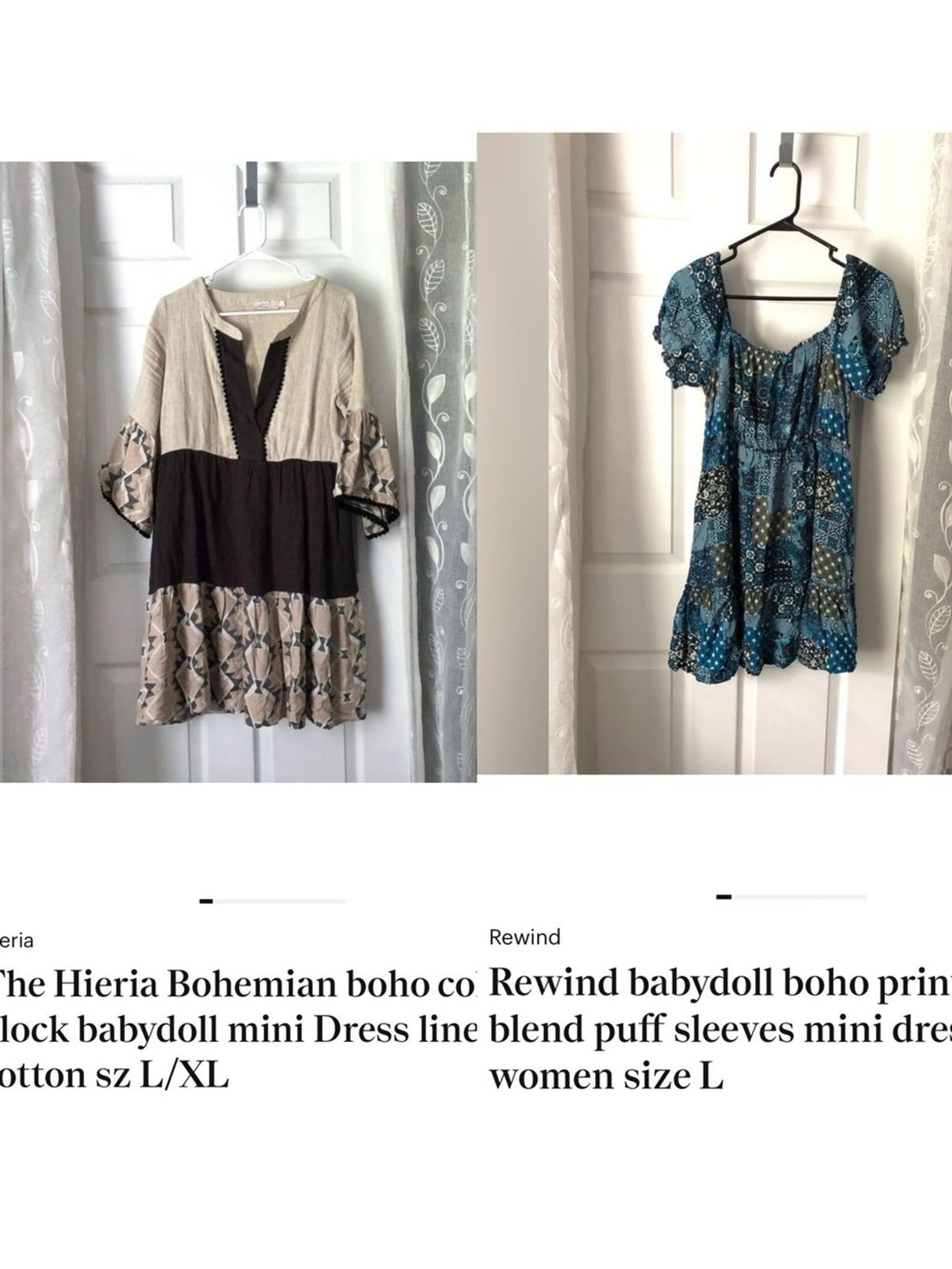 Mixed 12 Pieces Women’s Dresses Bundle Assorted Colors styles size L