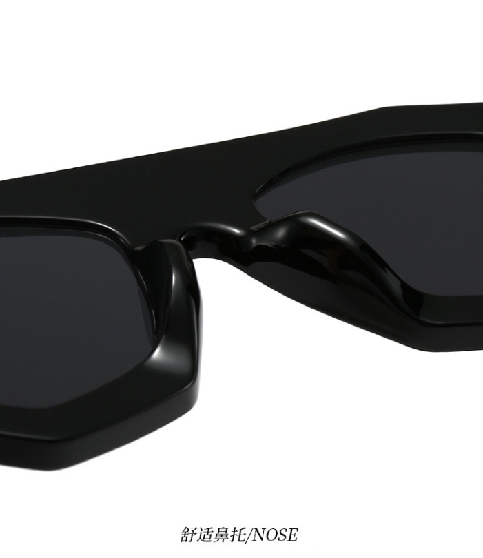 Polygon Tinted Reading Sunglasses Men Women Shade Presbyopic Sunglasses +5.0