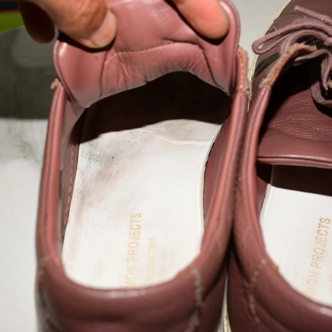Common Projects Achilles Low Italy Leather Mauve Sneakers Men 42