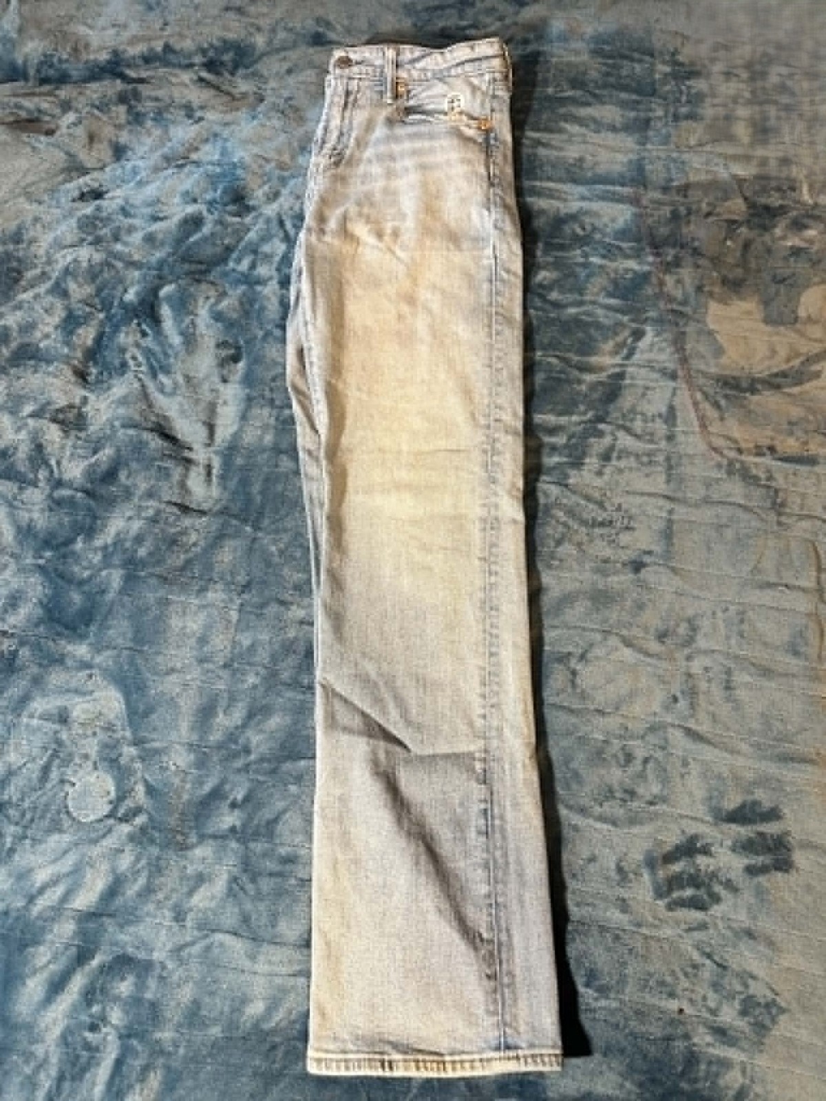 American Eagle AirFlex Jeans Mens 32×32 Light Wash Straight Leg Stretch Denim