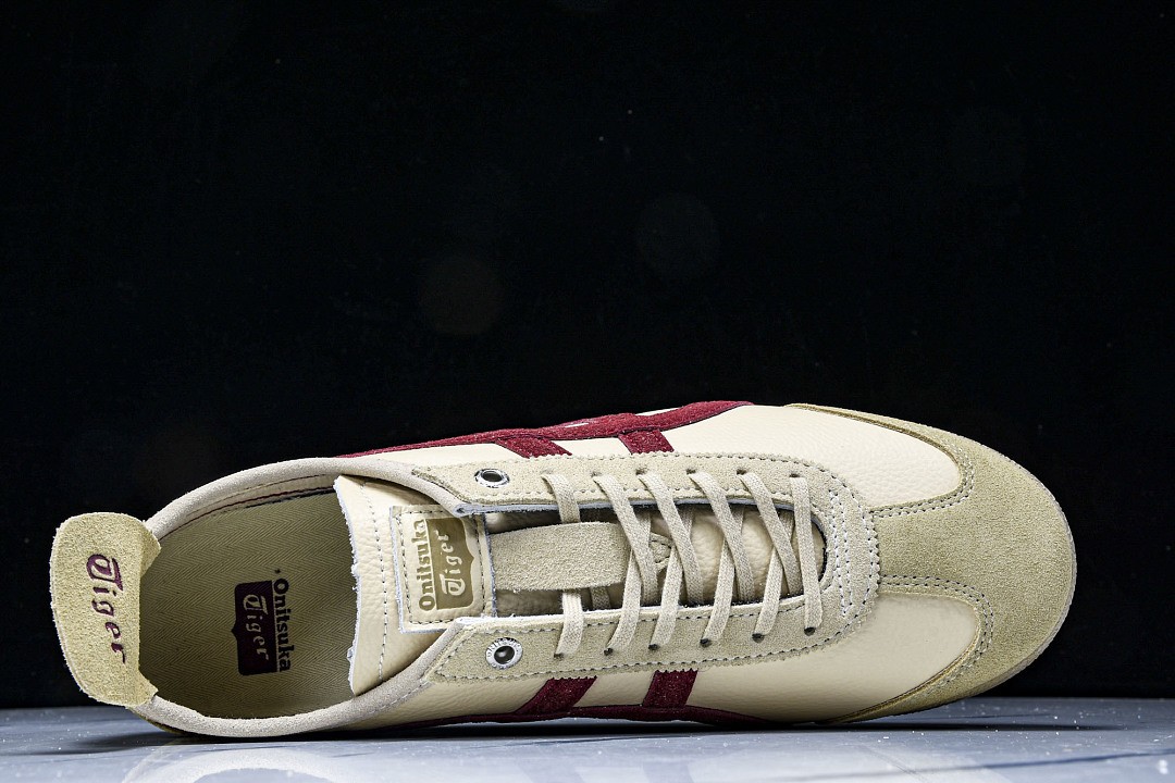 Onits*ka Tiger Mexico 66 SD Beige Beet Juice 1183C015-202 Unisex Size 4-11