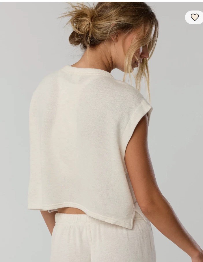 OFFLINE By Aerie Keep It 100 Terry Muscle T-Shirt-NWT