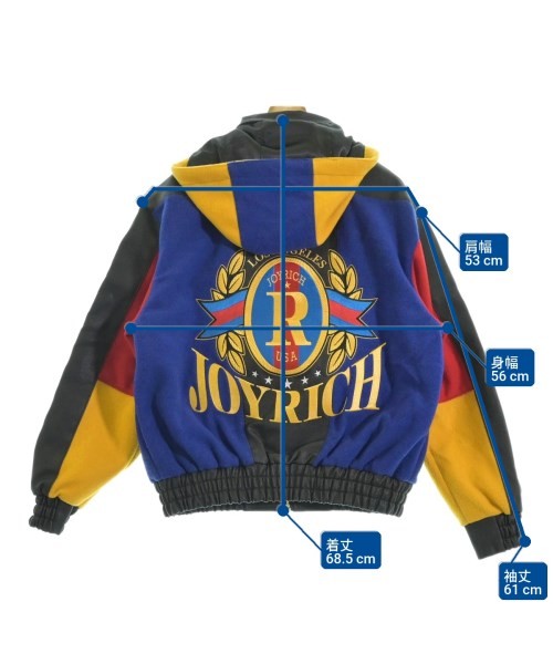 JOYRICH LOS ANGELES Blouson BlackxBluexYellowetc. M 2200666914026