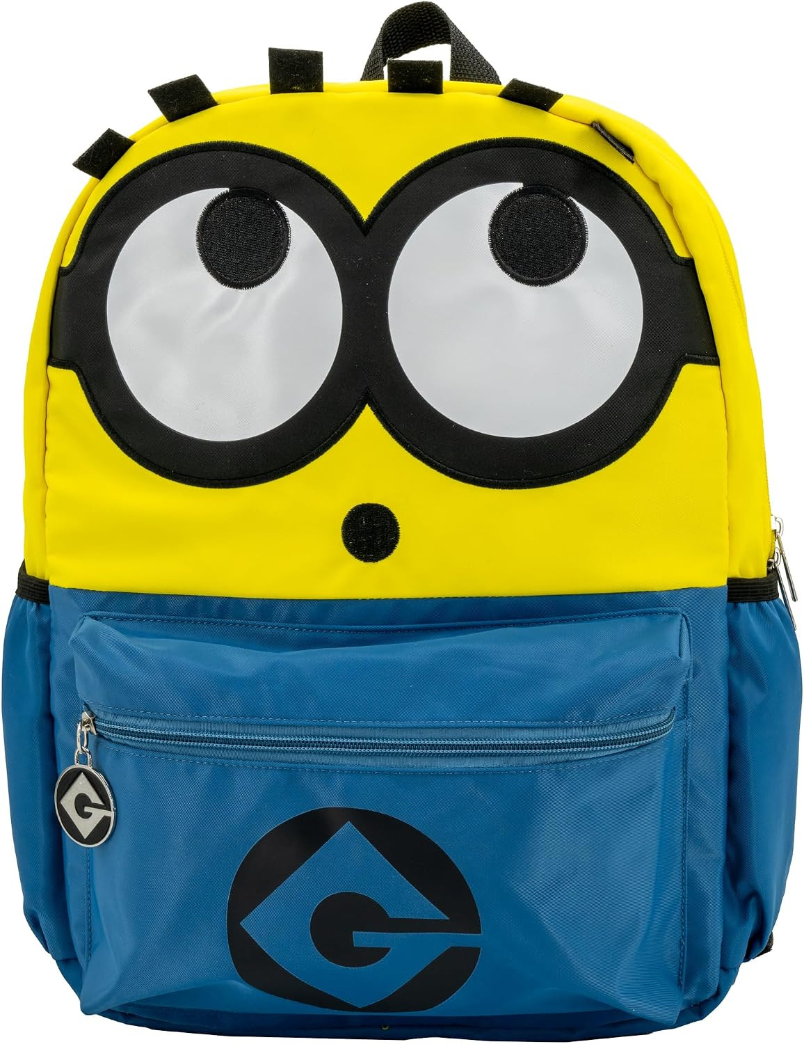 Despicable Me Minions Backpack for Boys & Girls, Kids 16 Inch Schoolbag with 3D