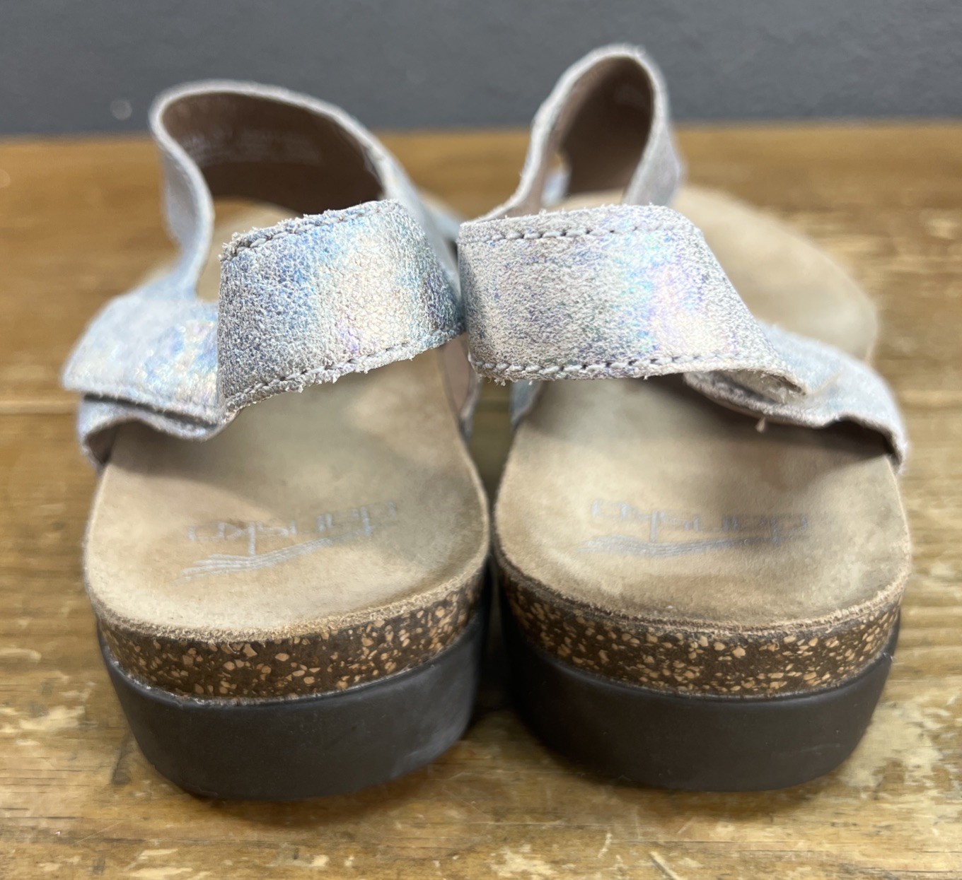 Dansko Women’s Reece Metallic Slingback Sandals Size 37 US 6.5