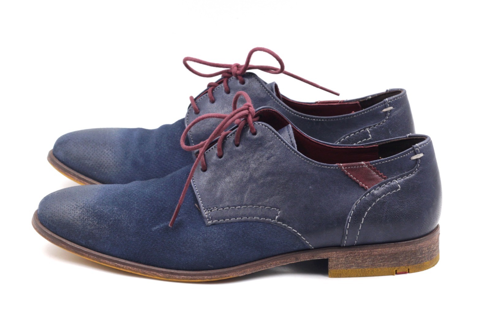 Lloyd Mens Business Shoes Loafers EUR 40.5 UK 7 Blue Genuine Leather